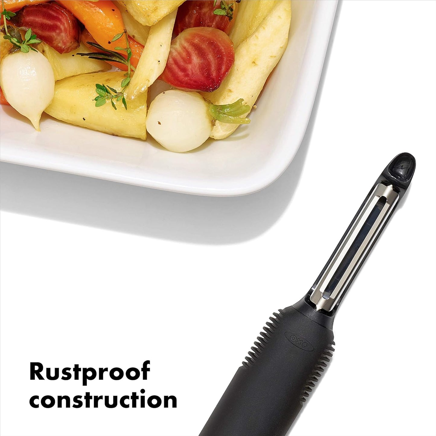 OXO Good Grips Swivel Peeler - Effortless Vegetable and Fruit Peeling | Ergonomic Design