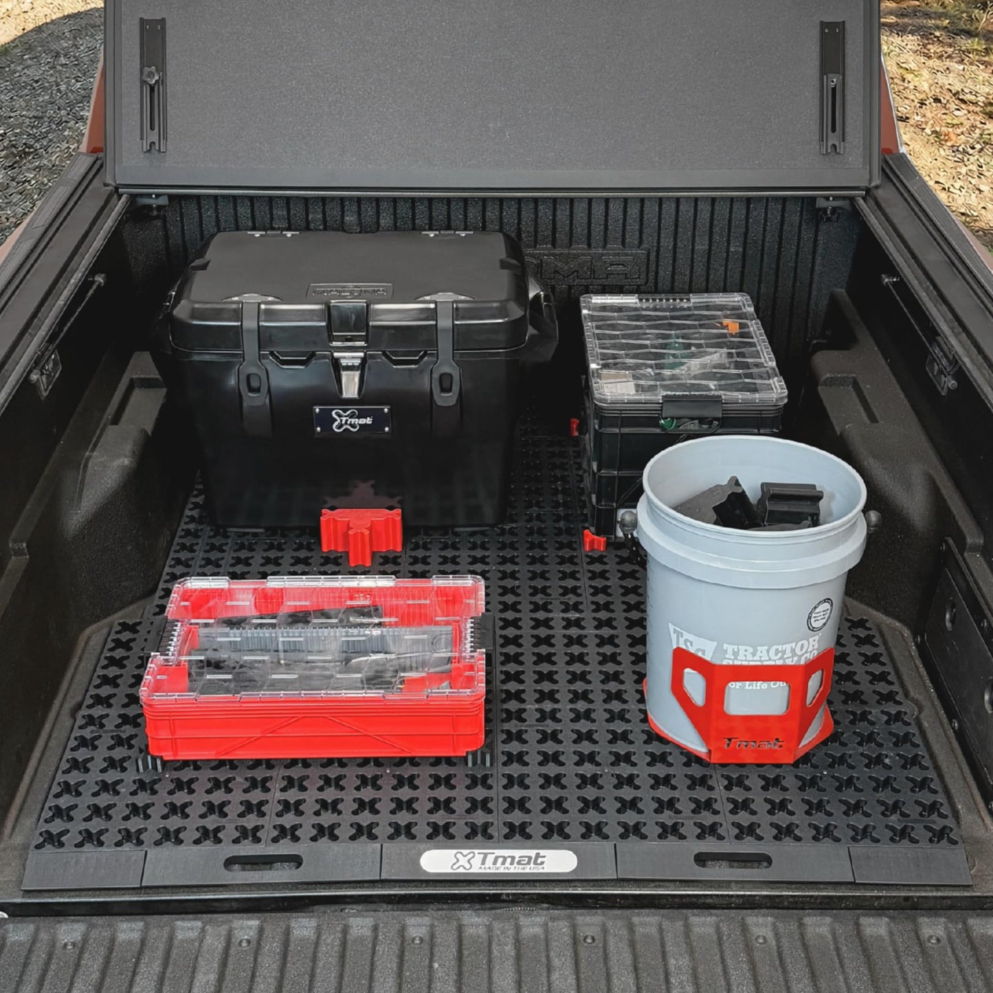 Tmat Truck Bed Organizer Storage System Slide Out Mat (Universal Fit for Short Beds 5'6" to 5'9")