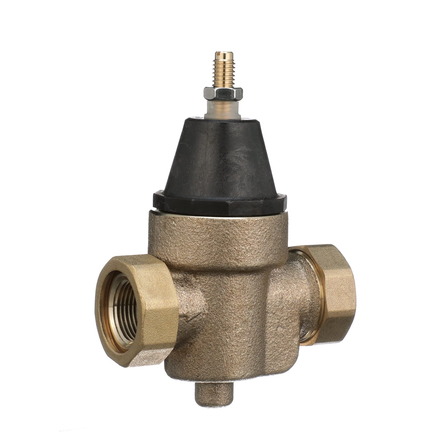 Watts LFN45B Series 3/4" Lead-Free Cast Copper Silicon Alloy Water Pressure Reducing Valve, Double Union PEX End Connections, Elastomer Disc, Adjustable Pressure 25 to 75 psi, Maximum 400 psi