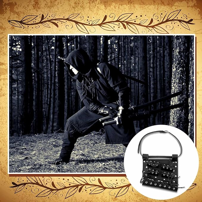 Patelai Sword Bag Adjustable Carry Case Katana Leather Strap Belt Holster for Cosplay Anime Costume