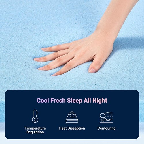 Avenco Twin Mattress - 6 Inch Medium Firm Hybrid Mattress with Bonnell Spring & Gel Memory Foam for Kids