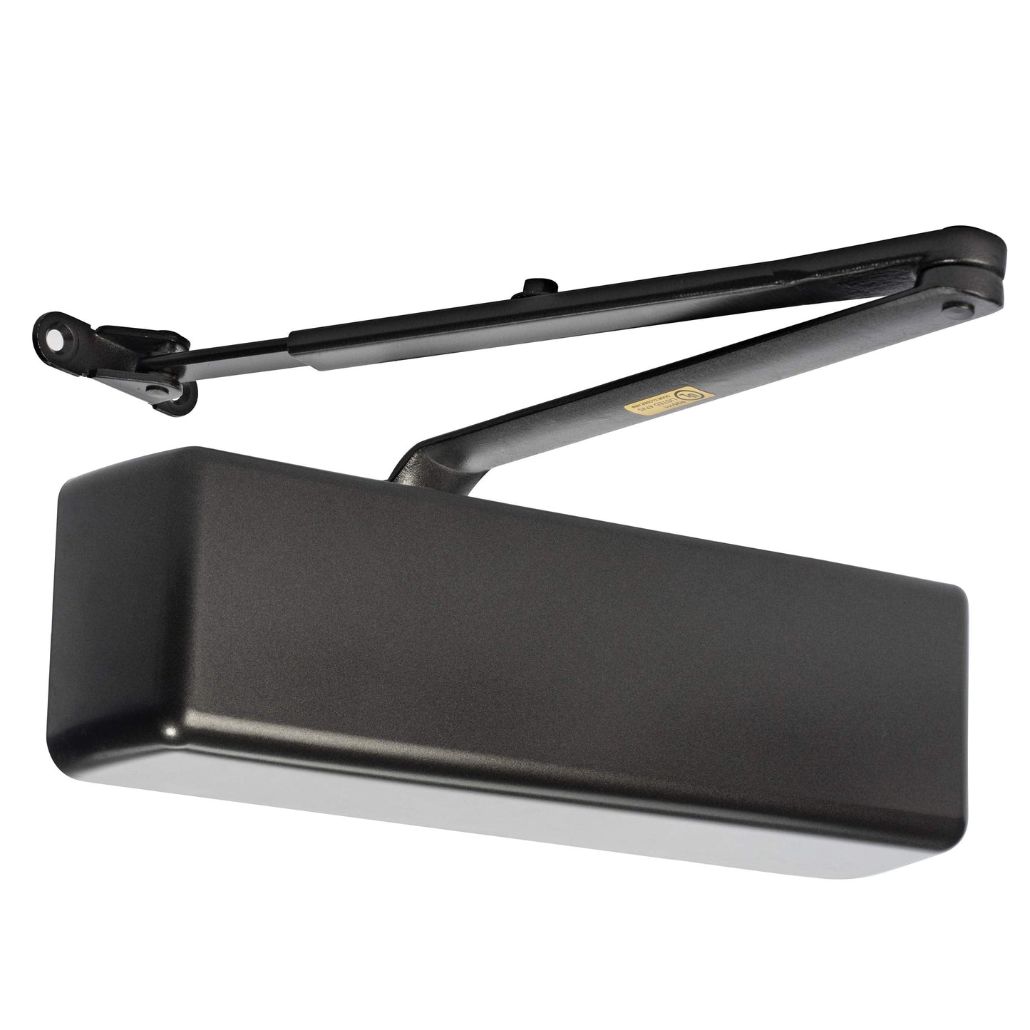 Dynasty Hardware Door Closer, Grade 1 Heavy Duty Commercial Hydraulic Closer, Self-Closing, Adjustable Spring Size 1-6, ADA Compliant, Surface Mount, Sprayed Duronotic Bronze, Series 4401