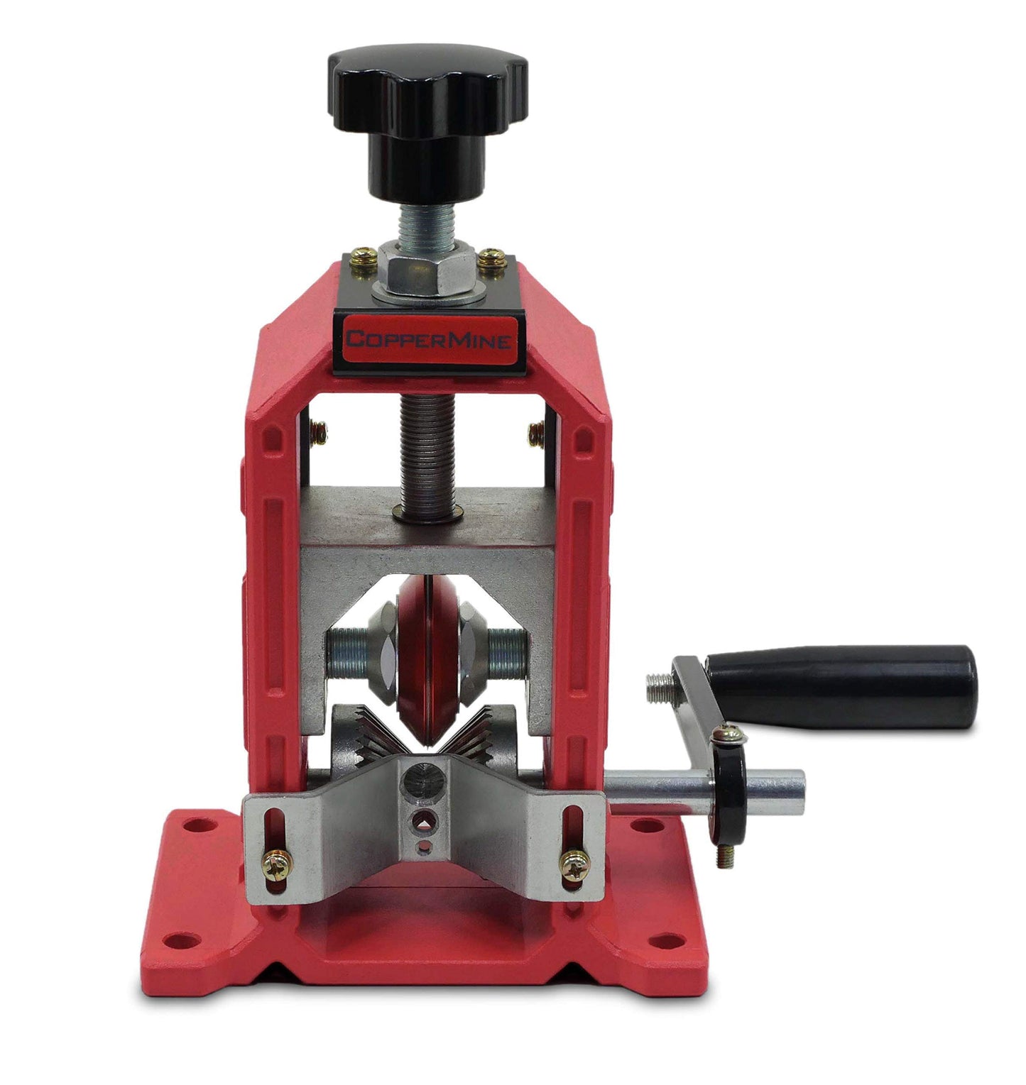 CopperMine Copper Wire Stripper Hand Crank Copper Wire Stripping Machine and Cable Wire Stripper for Wires 18 AWG to 1250 kcm
