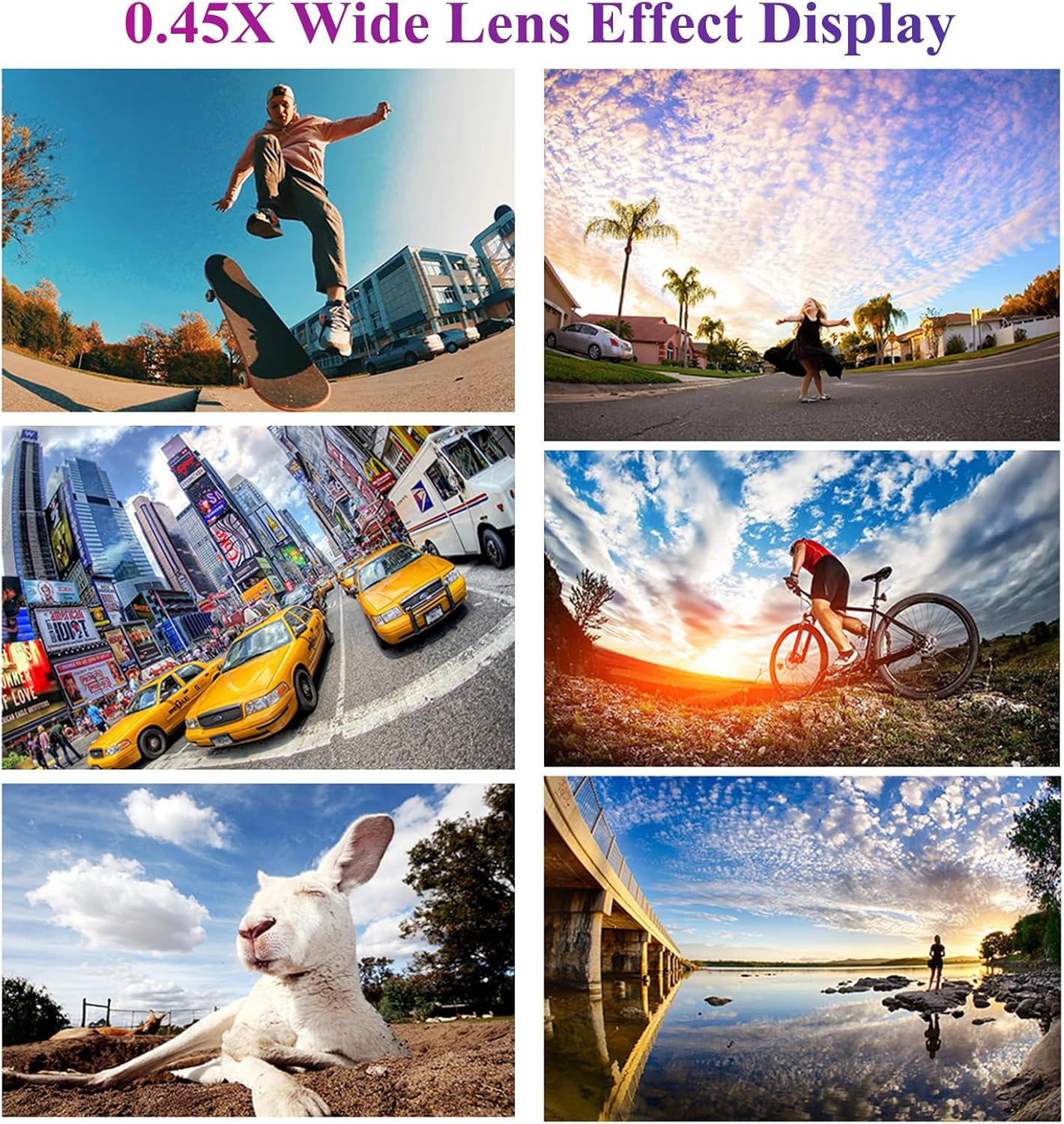APEXEL 2 1 0.45X 140+ 12.5X Phone Camera Lens, in Cell Phone Clip-on Lens Kit Wide Angle Lens Macro Lens Clip-on iPhone