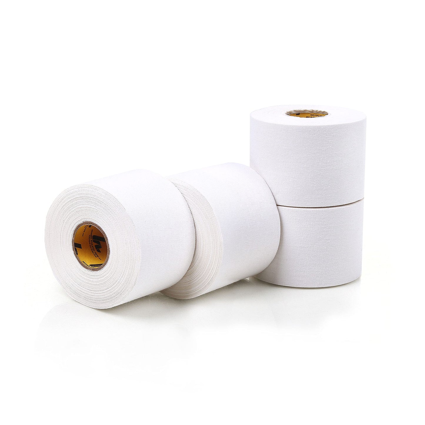 Howies Athletic Tape - 2" x 15yd White Athletic Tape, Pro Grade Strength - Sports Tape for Athletes and Medical Trainers, Fingers, Ankles, Wrist, Boxing, Football, Gymnastics (4)