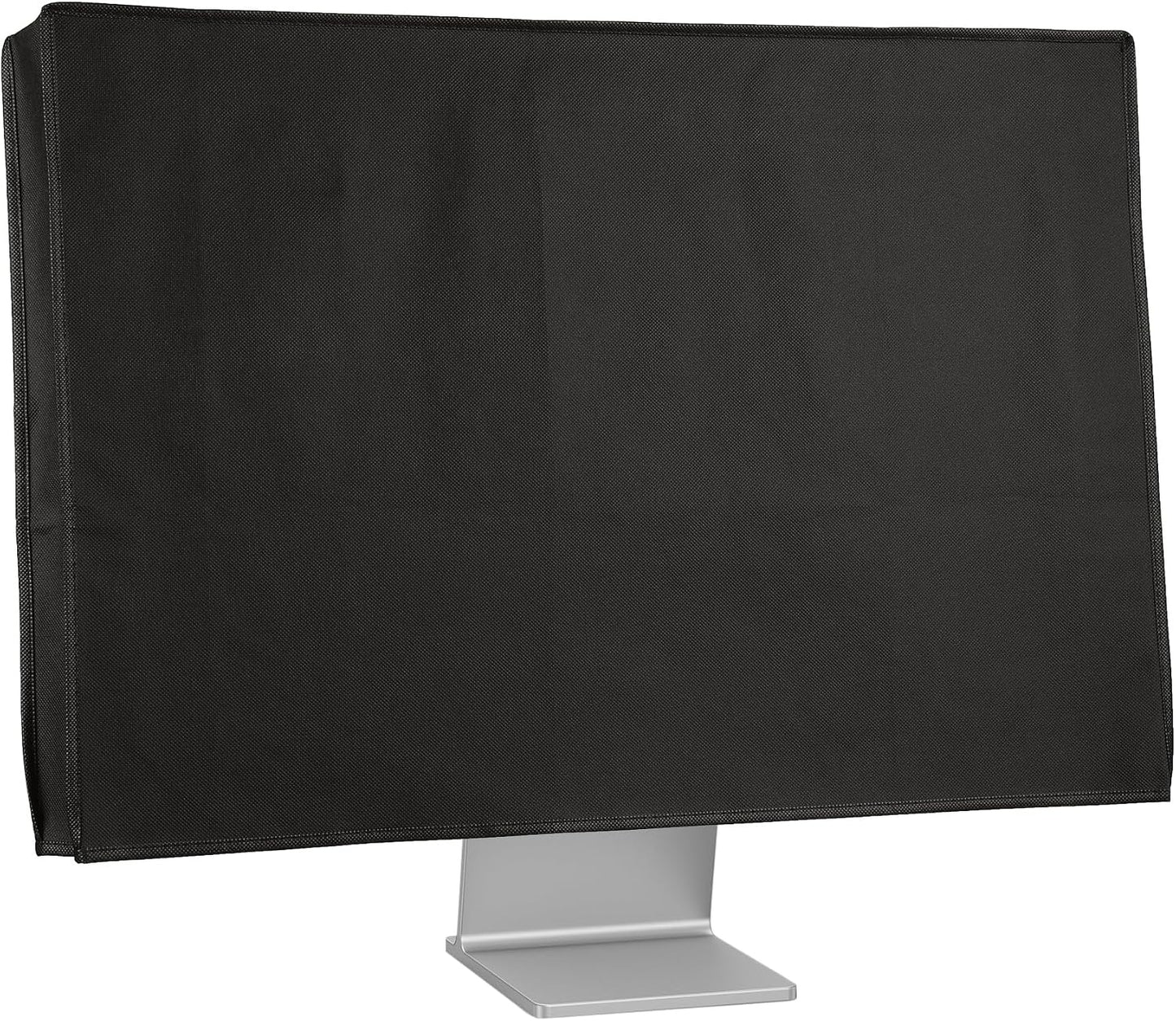 31-32" kwmobile Monitor Cover Compatible with monitor - Dust Cover Computer Screen Protector - Black
