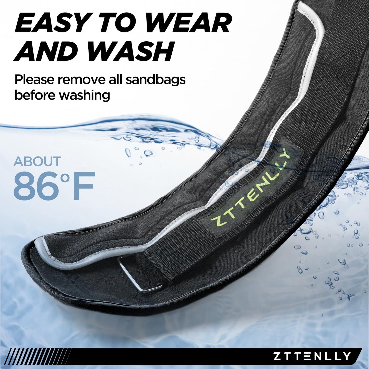 Adjustable Ankle Weights 1-5/10/15/20LBS Pair with Carry Bag - Breathable Fabrics, Reflective Trim - Strength Training Leg Wrist Arm Ankle Walking Weights Sets for Women Men Kids