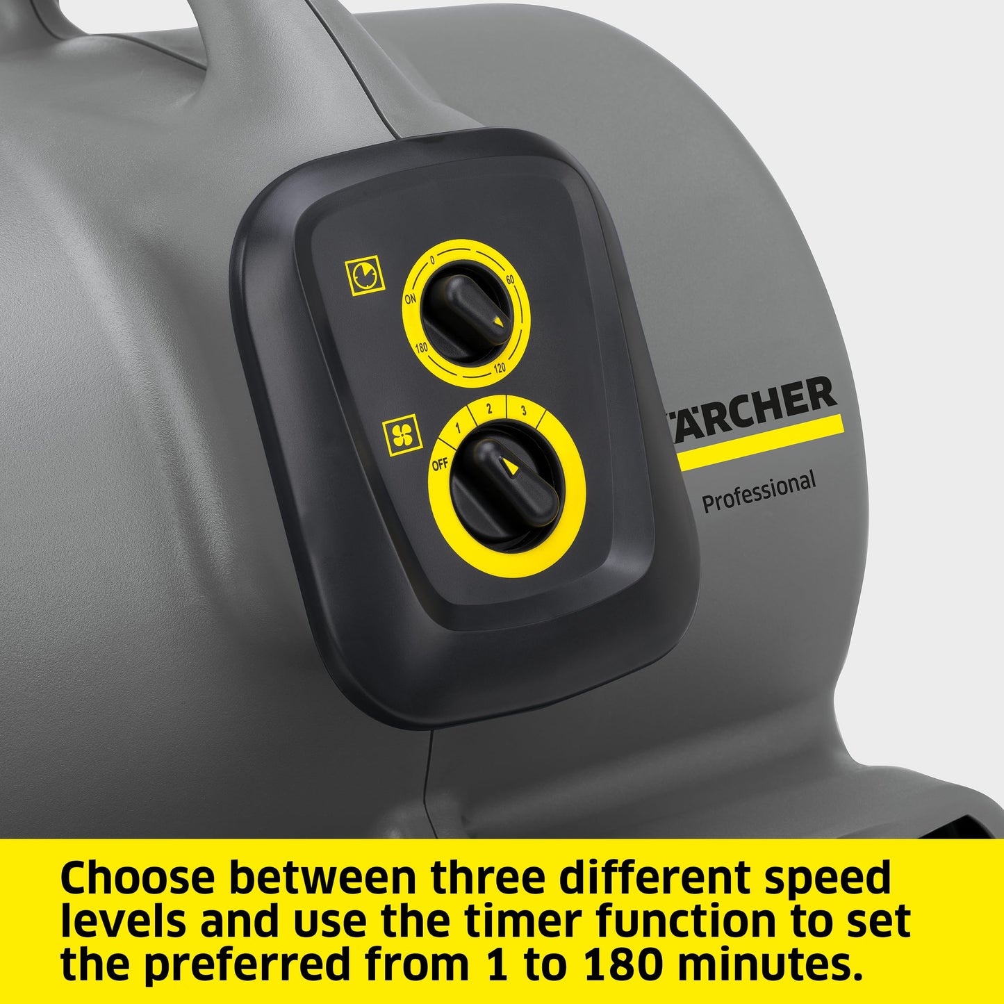 Kärcher Commercial Air Blower and Carpet Dryer 3000 CFM - AB 84 - Intergrated Power Cord Storage - 3 Speed Modes
