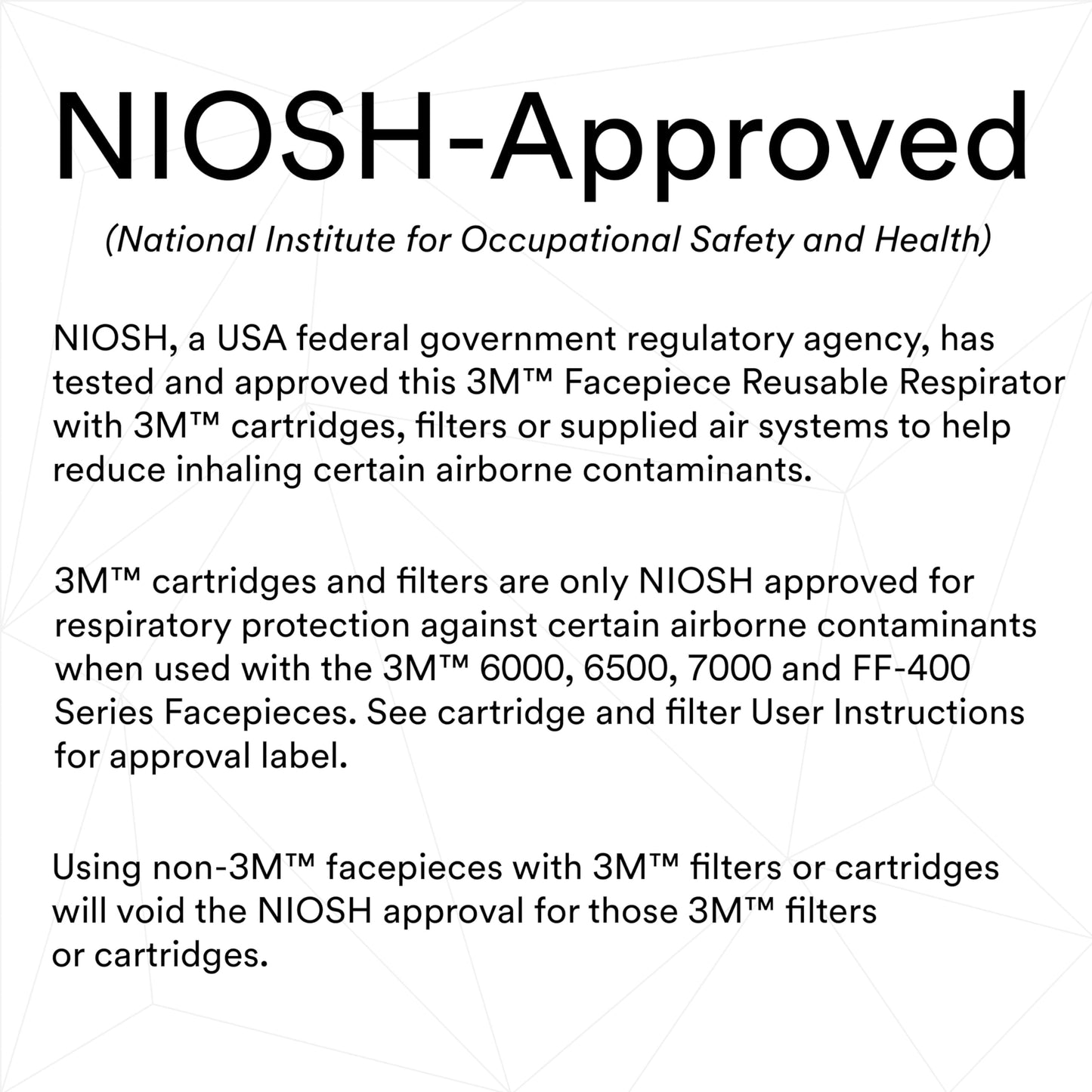 3M Ultimate FX Full Facepiece Reusable Respirator, FF-402, NIOSH, ANSI, Six-Strap Harness for a Secure Comfortable Fit, Cool Flow Valve, Passive Speaking Diaphragm, Medium