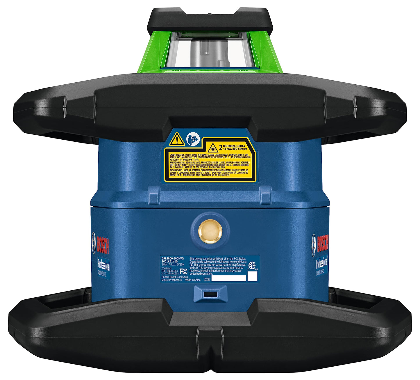 BOSCH GRL4000-90CHVK-S REVOLVE 18V Connected Green-Beam Self-Leveling Horizontal/Vertical Rotary Laser Kit, Includes Tripod, Grade Rod, Receiver, Battery Adapter, Carrying Case, & Accessories