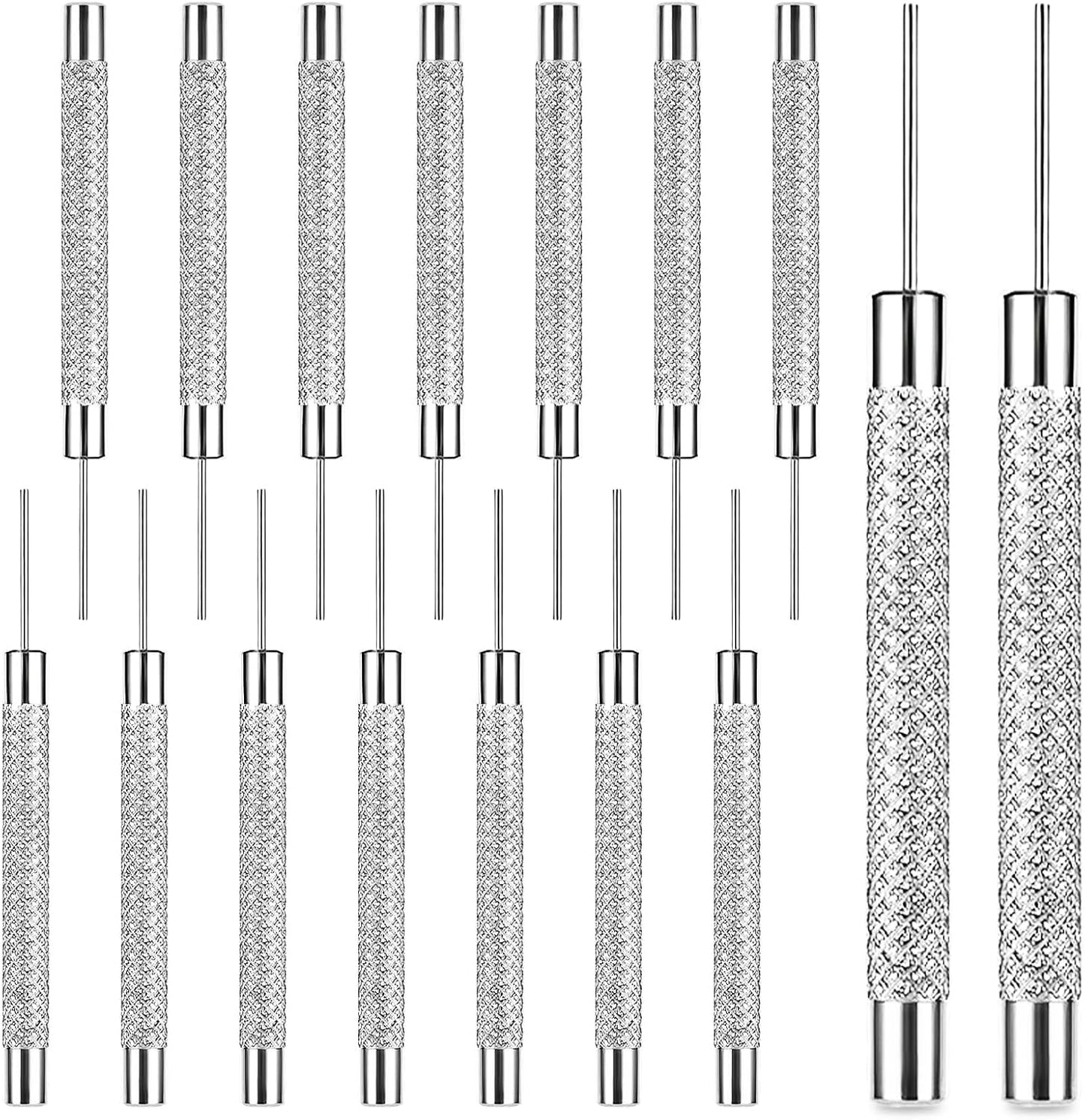 AOZUO 16 Pcs SIM Card Removal Pin, SIM Card Tray Ejector Pins Removal Opening Tool Watch Chain Link Remover Pin Tools