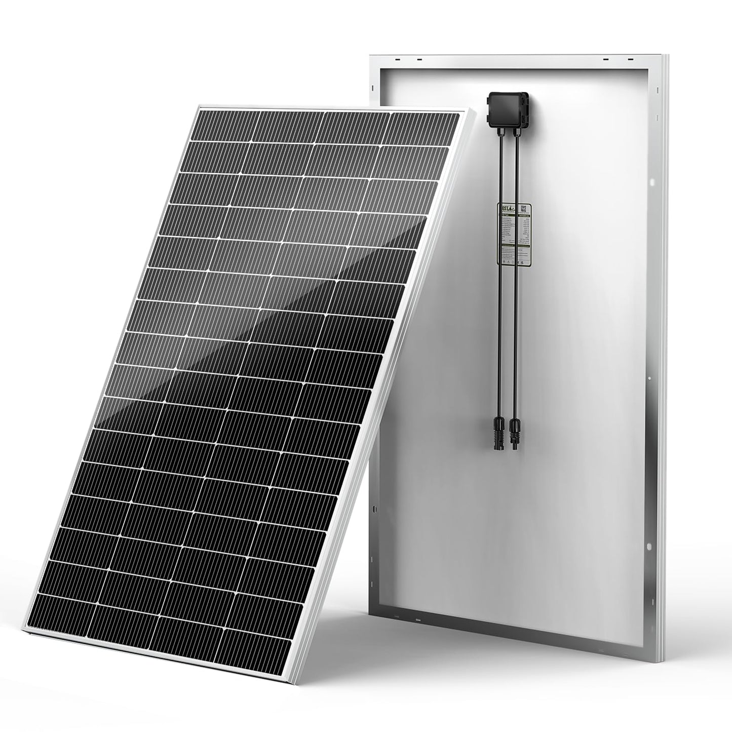 HQST N-Type 16BB 200 Watt Solar Panel, Compact & Lightweight Solar Panels with 30 Years Lifespan, up to 25.4% Efficiency, Grade A+ Cells, IP65 for RV, Van, Trailer, Marine, Rooftop, Farm, Off Grid