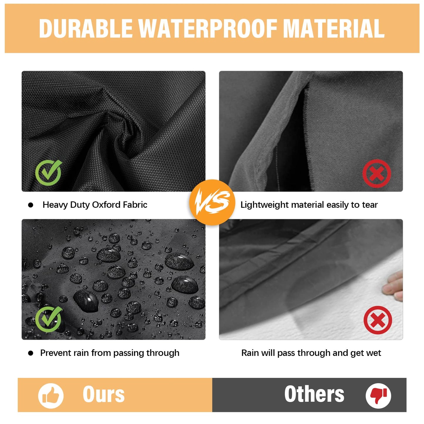Tonhui Exercise Bike Cover, Upright Indoor Cycling Protective Cover Dustproof Waterproof Cover Ideal for Indoor Or Outdoor Use