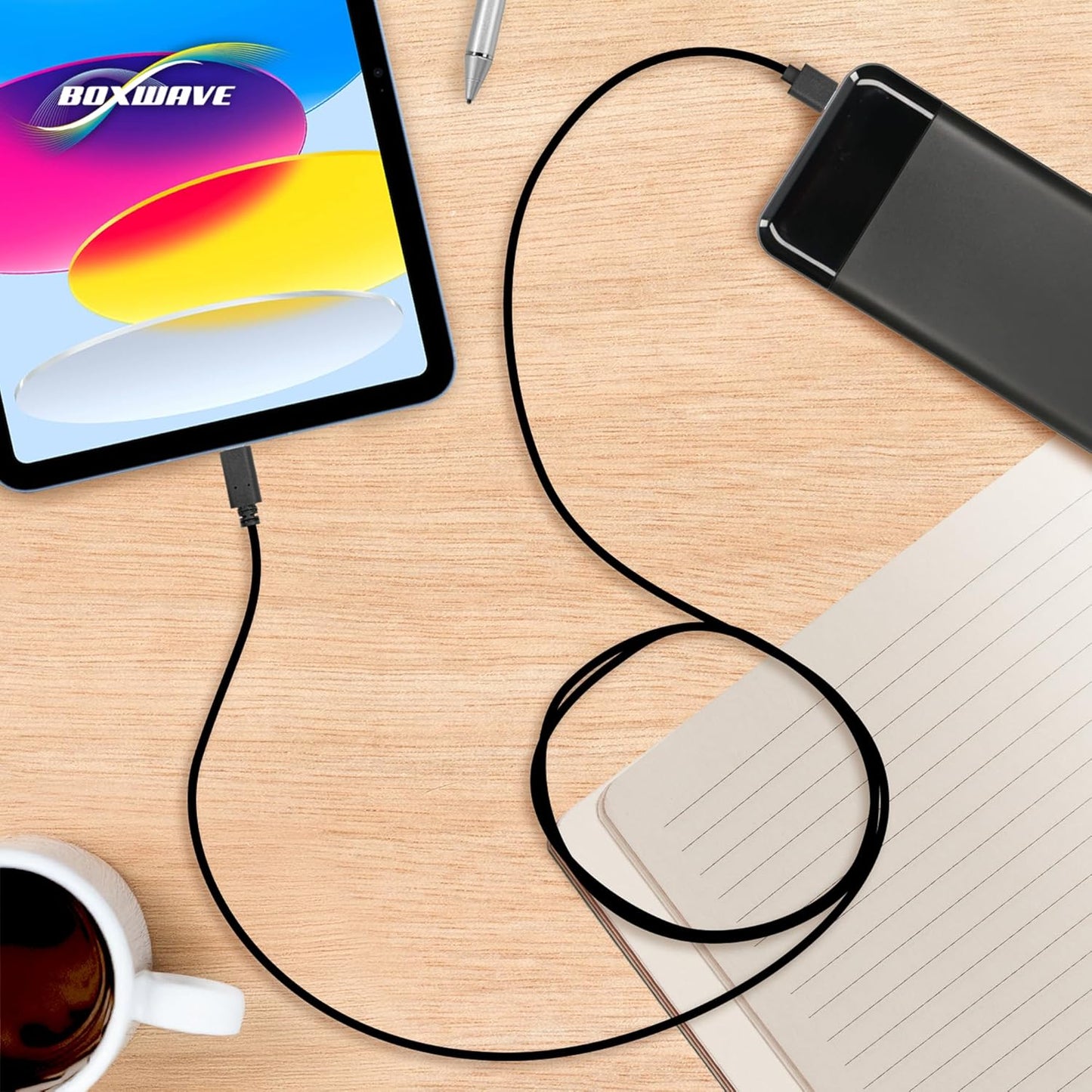 BoxWave MP3 (2.4 3.0 3.1 6ft Cable Compatible with Safuciiv Player in) - DirectSync - USB A to USB Type C, USB C Charge