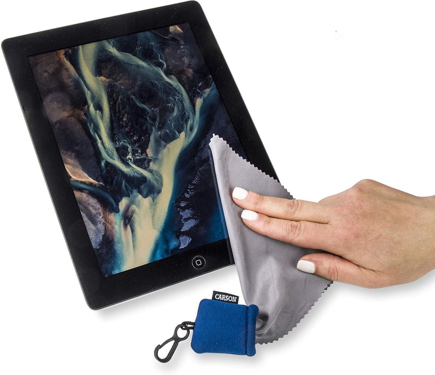 Carson Stuff-It Microfiber Lens Cloth Cleaning System
