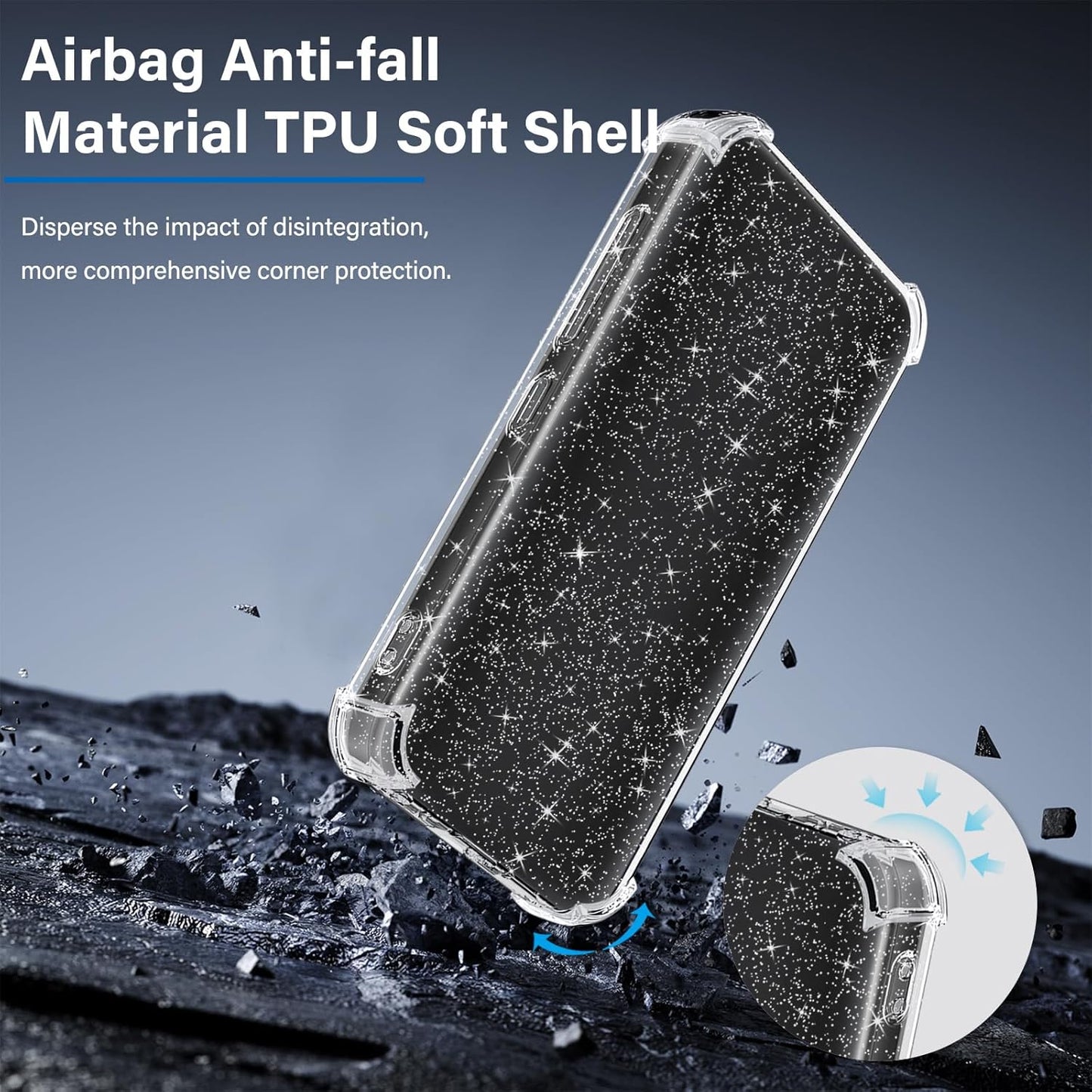 Aippdo G1 G3 Mp3 4.0 inch, Case for innioasis Player, TPU Clear Case, Anti-Scratch, Shock Absorption, Crystal Clear