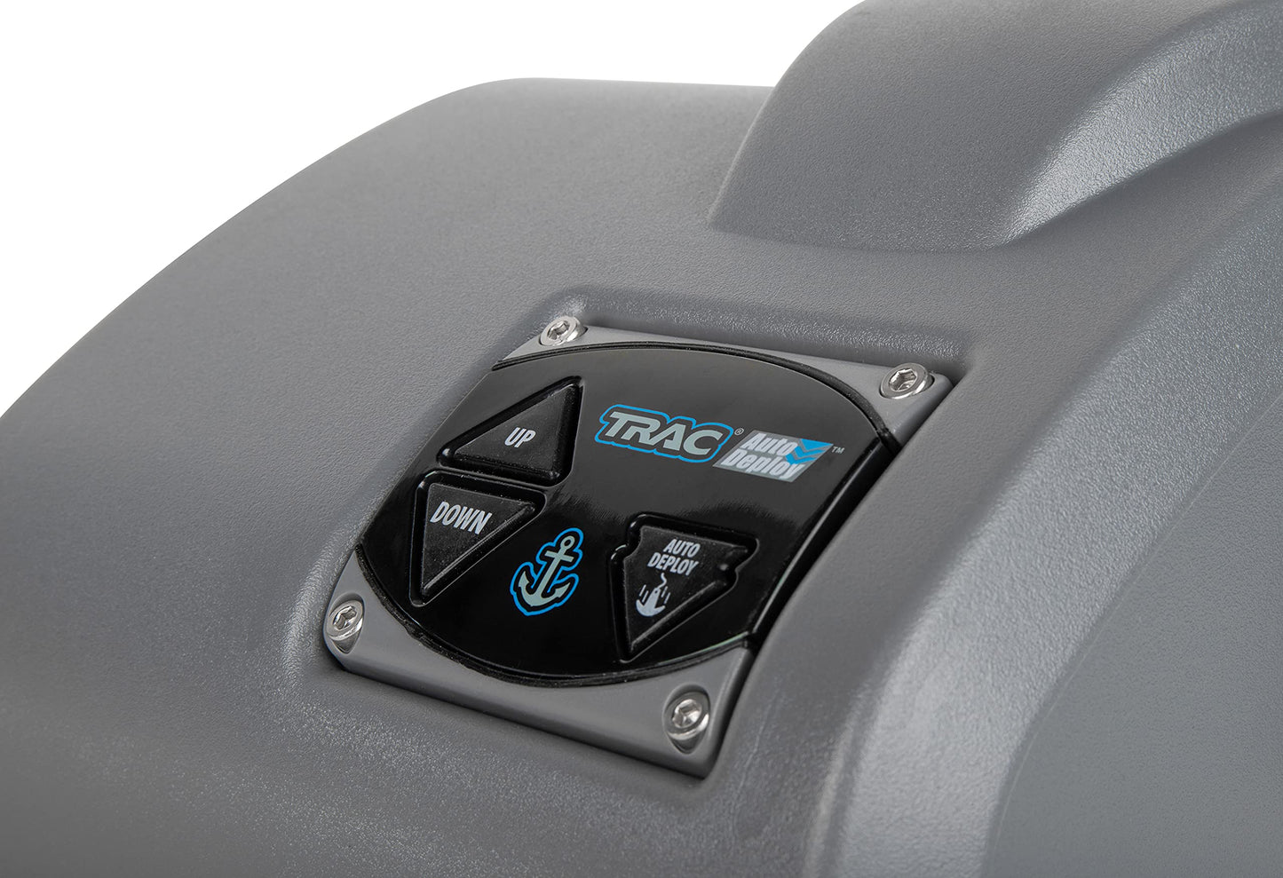 TRAC-Outdoor Products Angler 30 AutoDeploy-G3 Electric Anchor Winch - Anchors Up to 30 lb. - Includes 100-feet of Pre-Wound Anchor Rope with Use (69004), Gray, Normal