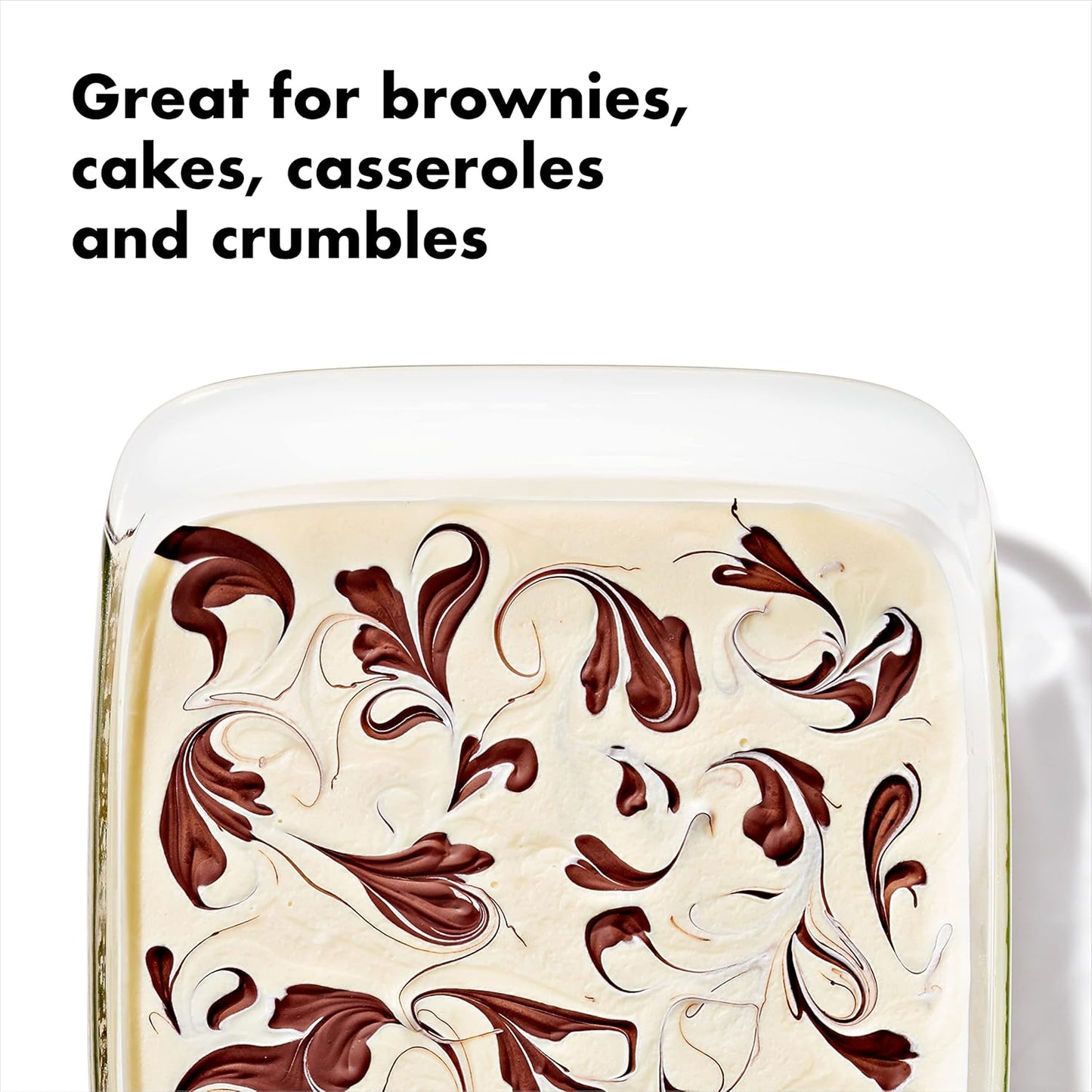 OXO Good Grips Glass Baking Dish - 2 Qt Capacity for Effortless Cooking and Serving