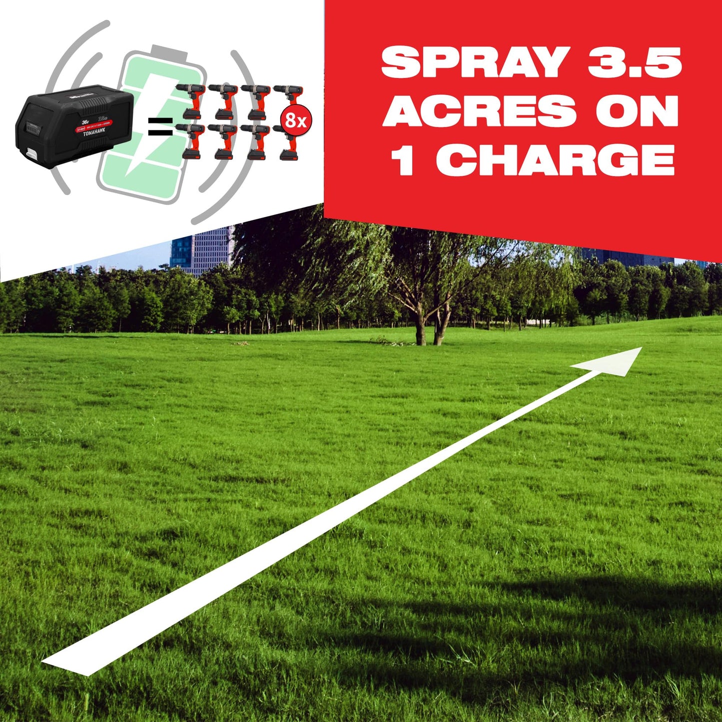 Tomahawk 4 Gal Battery Powered Backpack Mosquito Fogger Sprayer 36V (4 Gal Fogger)