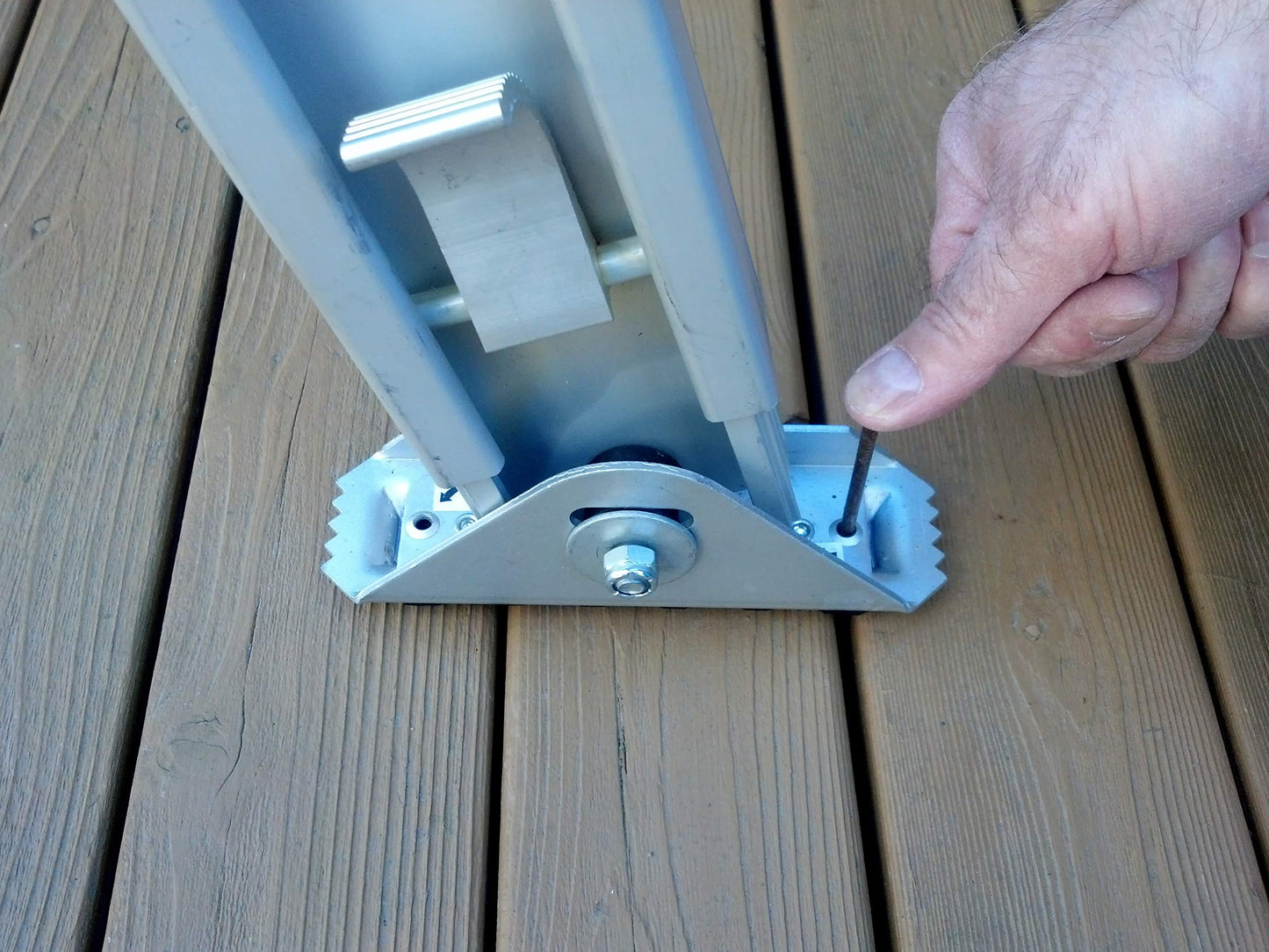 Levelok Permanent Mount Ladder Levelers for Uneven Surfaces – 2 Legs - Complete Kit