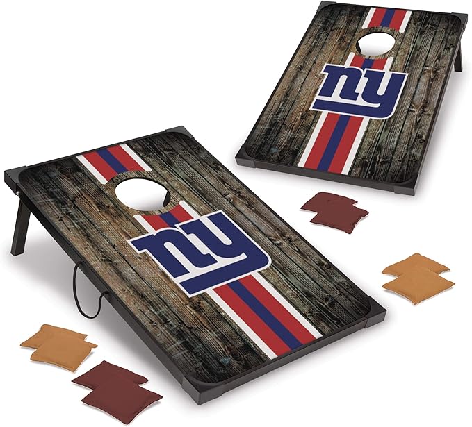 Wild Sports NFL 2' x 3' MDF Deluxe Cornhole Set - with Corners and Aprons