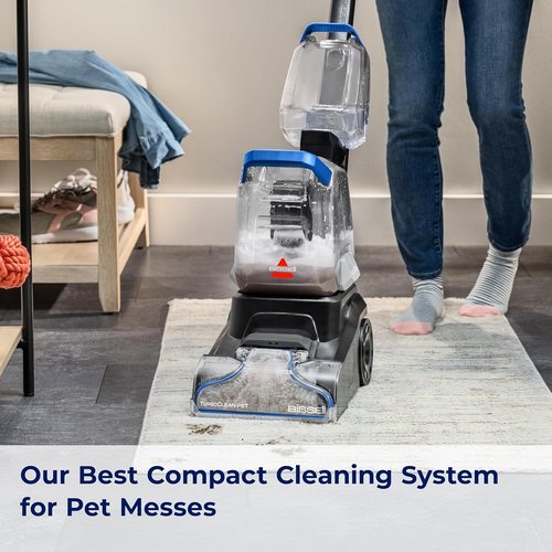 BISSELL TurboClean PET - Powerful Upright Carpet & Upholstery Cleaner | Model 3948