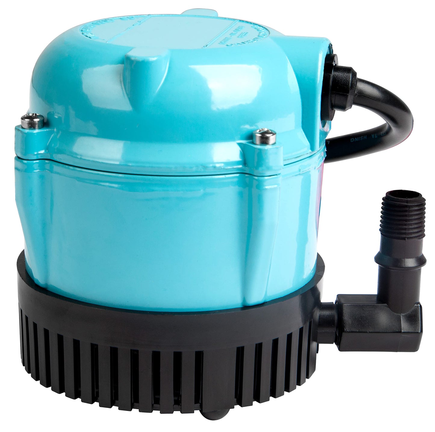 Little Giant 1-A 115 Volt, 1/200 HP, 170 GPH Small Submersible Permanently Oiled Pump for Fountain, Water Displays and Air Conditioners, 6-Foot Cord, Blue, 500203