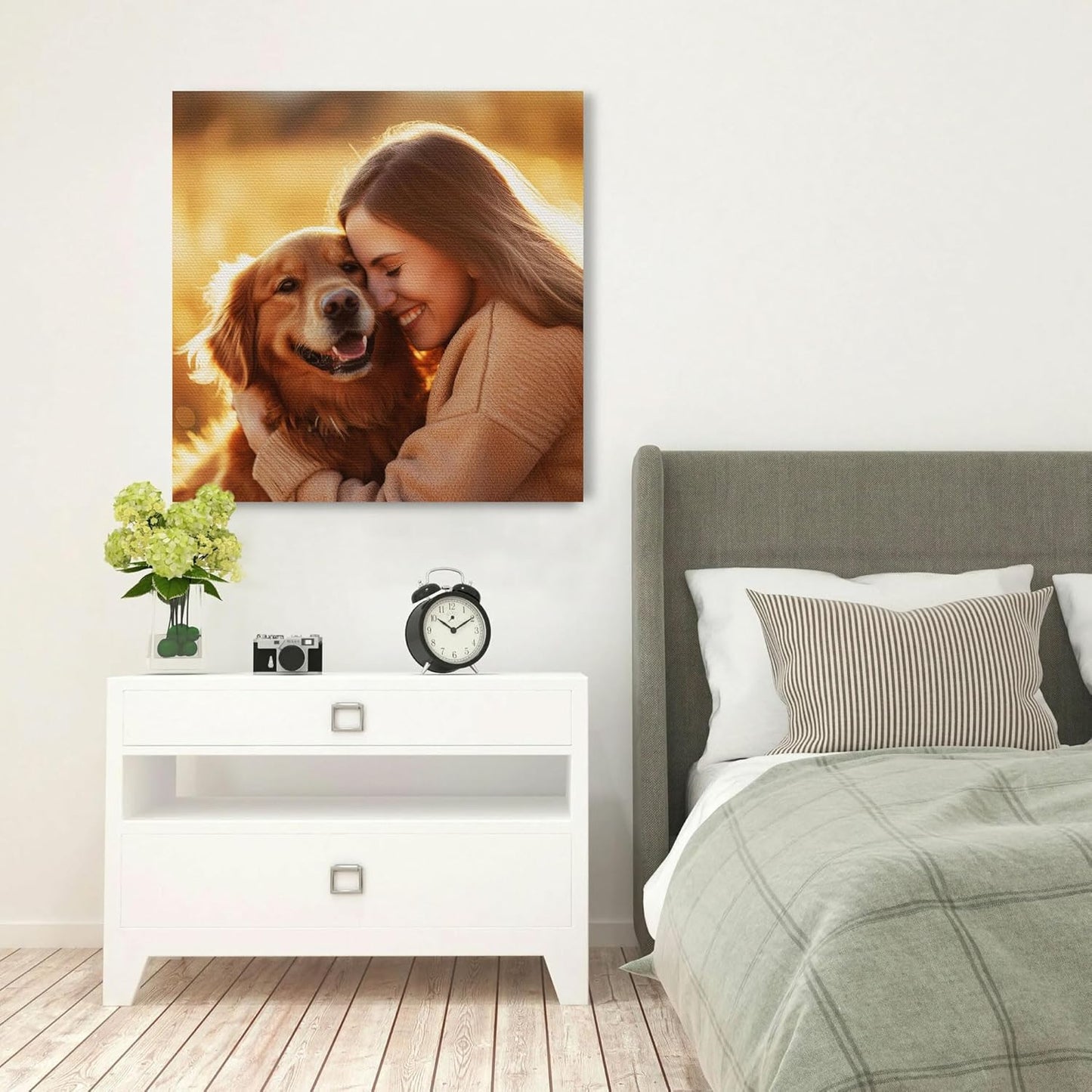 SPECPIX Custom Canvas Prints - Personalized Wall Art for Family, Pets & More | 16x16 Inches