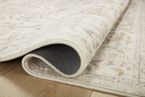 Loloi Rifle Paper Co. Courtyard Collection COU-01 Yellow/Multi 2'-3" x 3'-9" Accent Rug feat. CloudPile