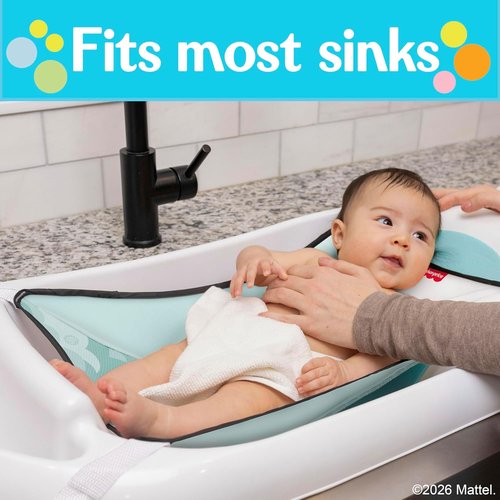 Fisher-Price™ Infant to Toddler Bath Tub - 3-in-1 Design with Supportive Sling for Comfort