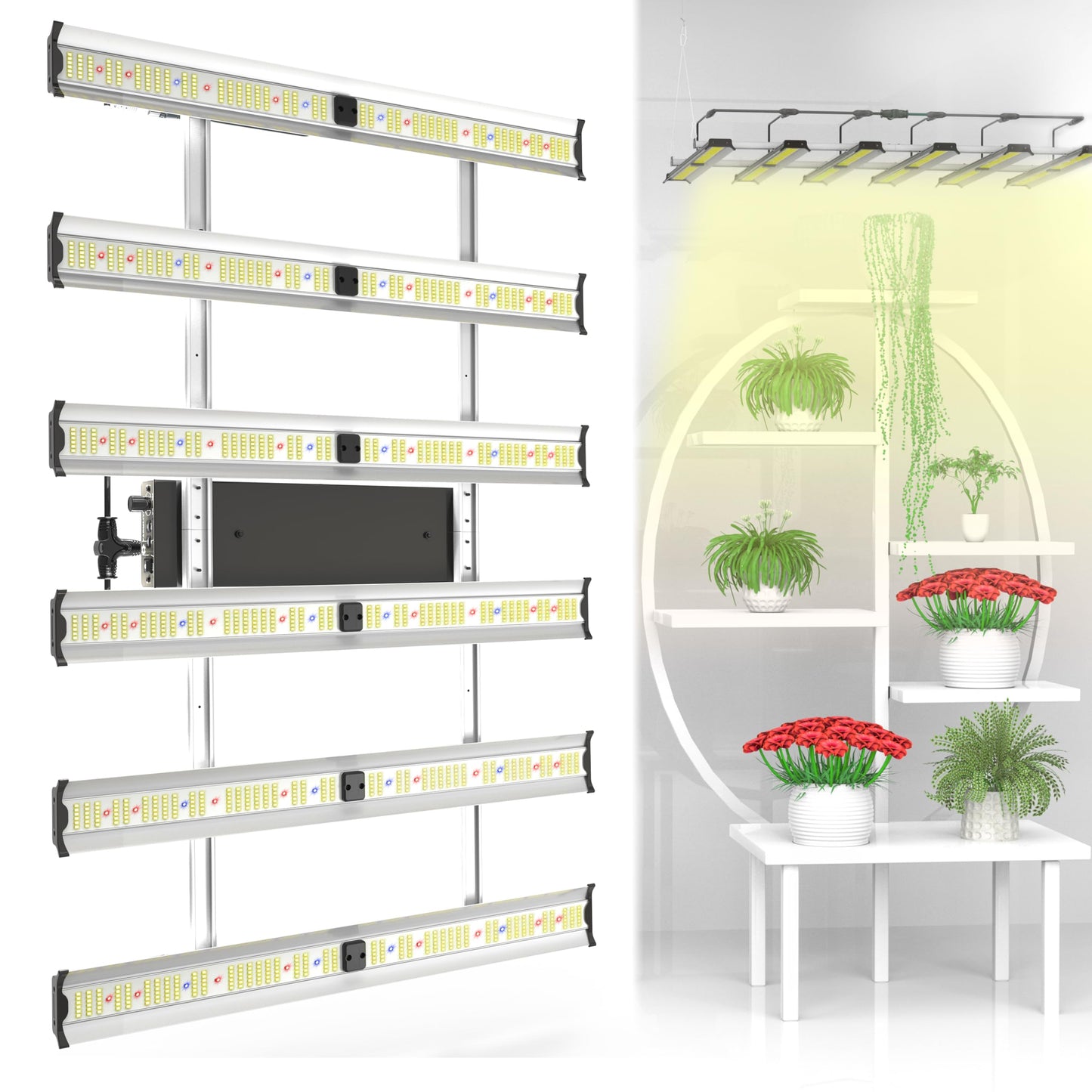 Grow Light FARMLITE LED Grow Lights for Indoor Plants Full Spectrum Growing Light Plant Hanging Growing Lamps