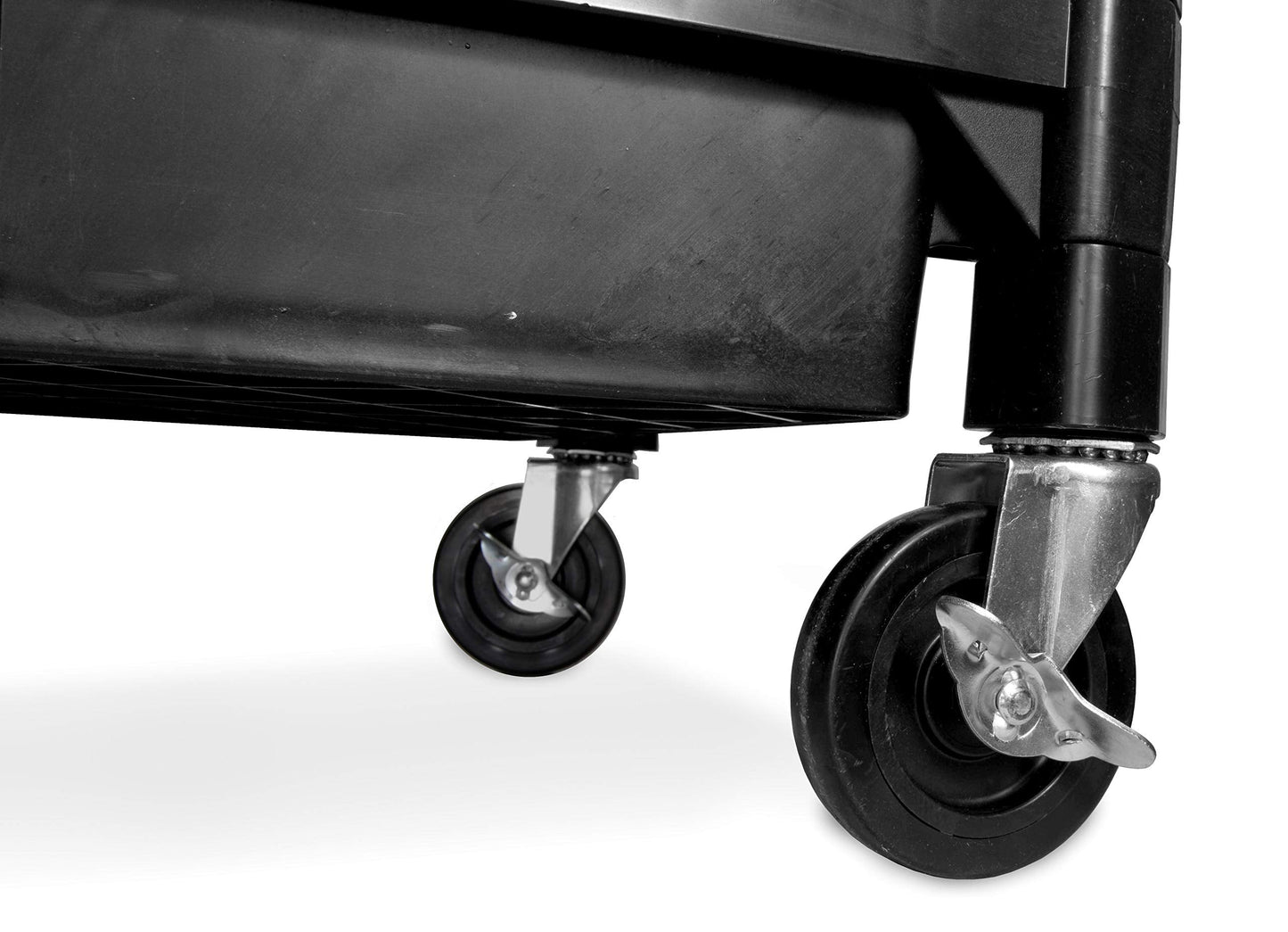 WEN 73163 Three-Tray 300-Pound Capacity Triple Decker Service and Utility Cart