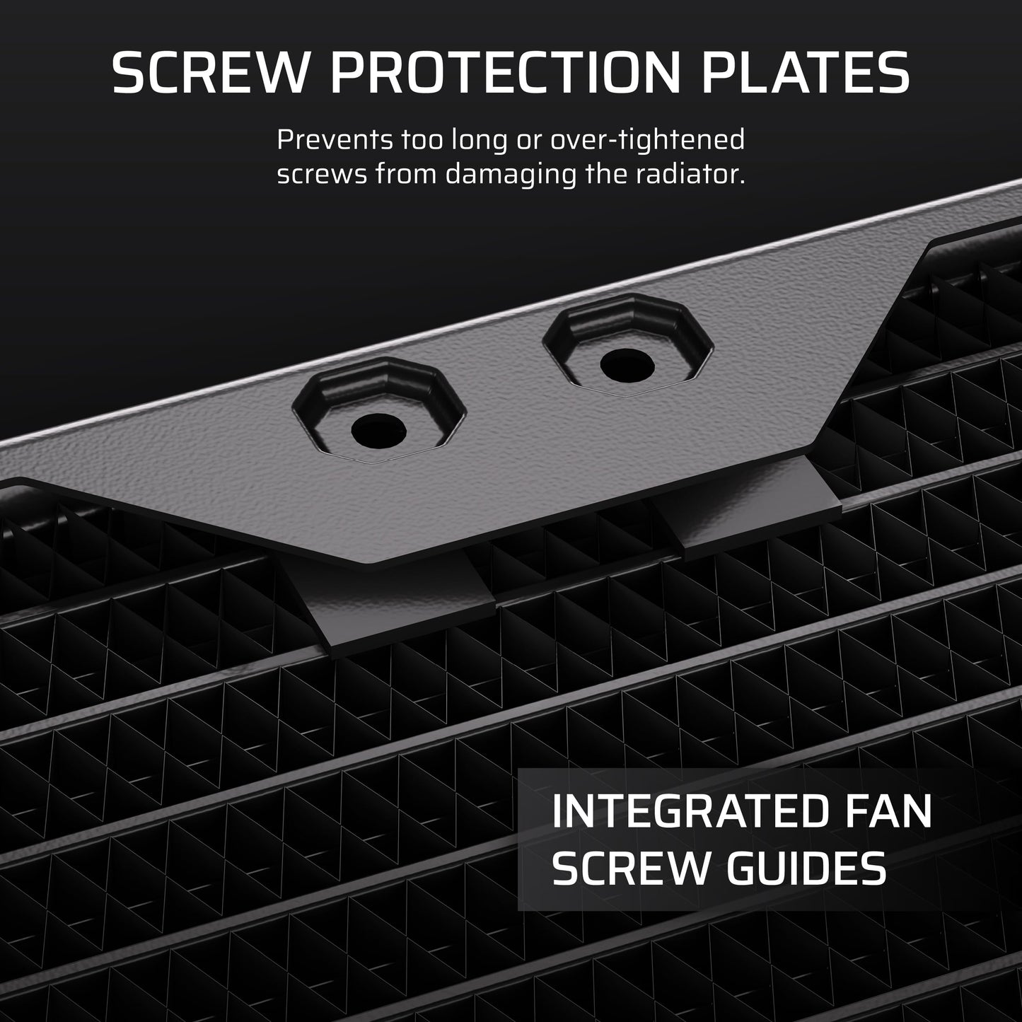 CORSAIR Hydro X Series XR5 420mm V2 Custom Cooling Radiator – Compatible with iCUE Link Fans, 3x140mm Fan Mounts, Screw Protection Plates, G1/4” Threads – Black