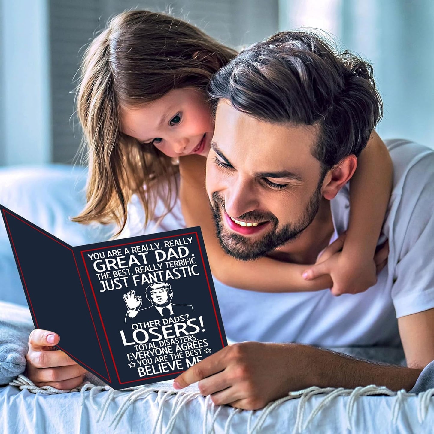 Regine Switzerland Funny Father's Day Card - Heartfelt Message for Dad | Perfect for Birthdays & Special Occasions