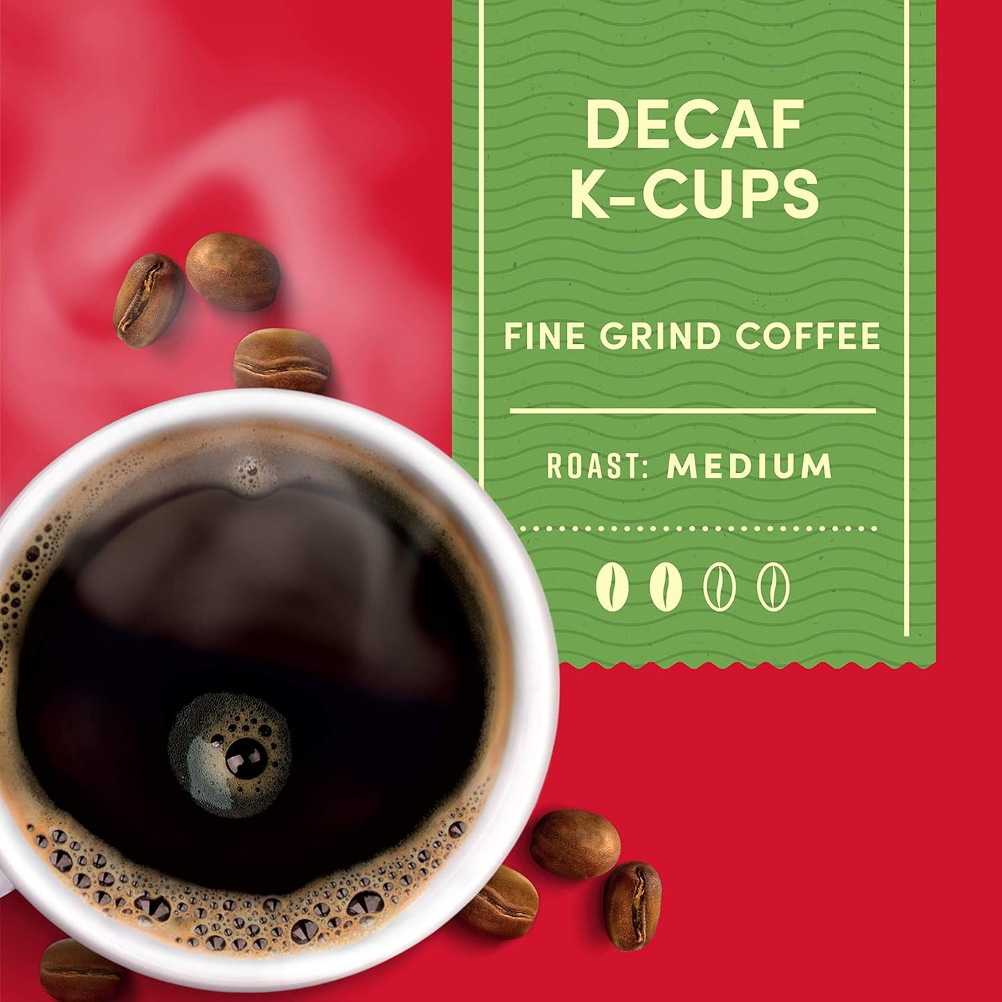 Tim Hortons Decaf Medium Roast Coffee - Single-Serve K-Cup Pods for Keurig Brewers | 24 Count