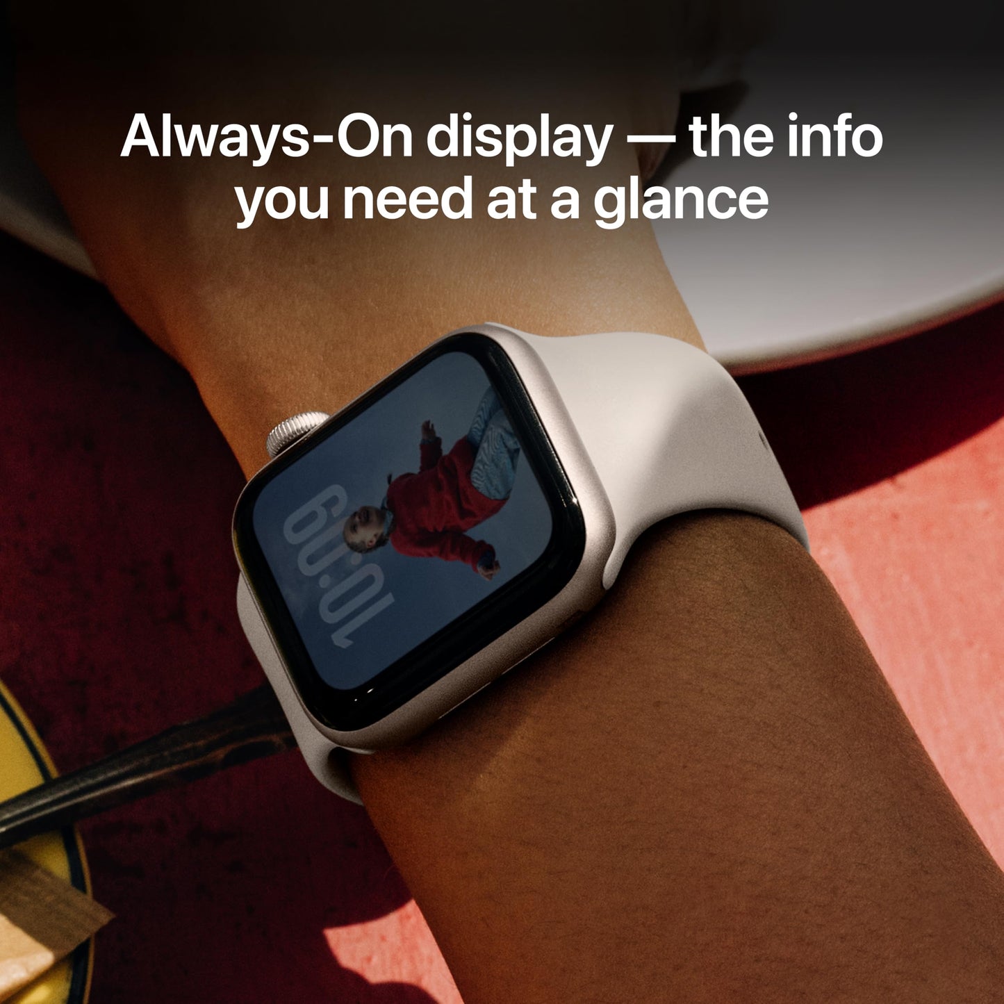 Apple Watch SE 3 [GPS 40mm] Smartwatch with Midnight Aluminum Case with Midnight Sport Band - S/M. Fitness and Sleep Trackers, Heart Rate Monitor, Always-On Display, Water Resistant