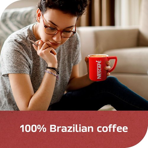 NESCAFÉ CLÁSICO Instant Coffee - Rich Flavor from Brazil | 7 Oz Jar for Quick Brews