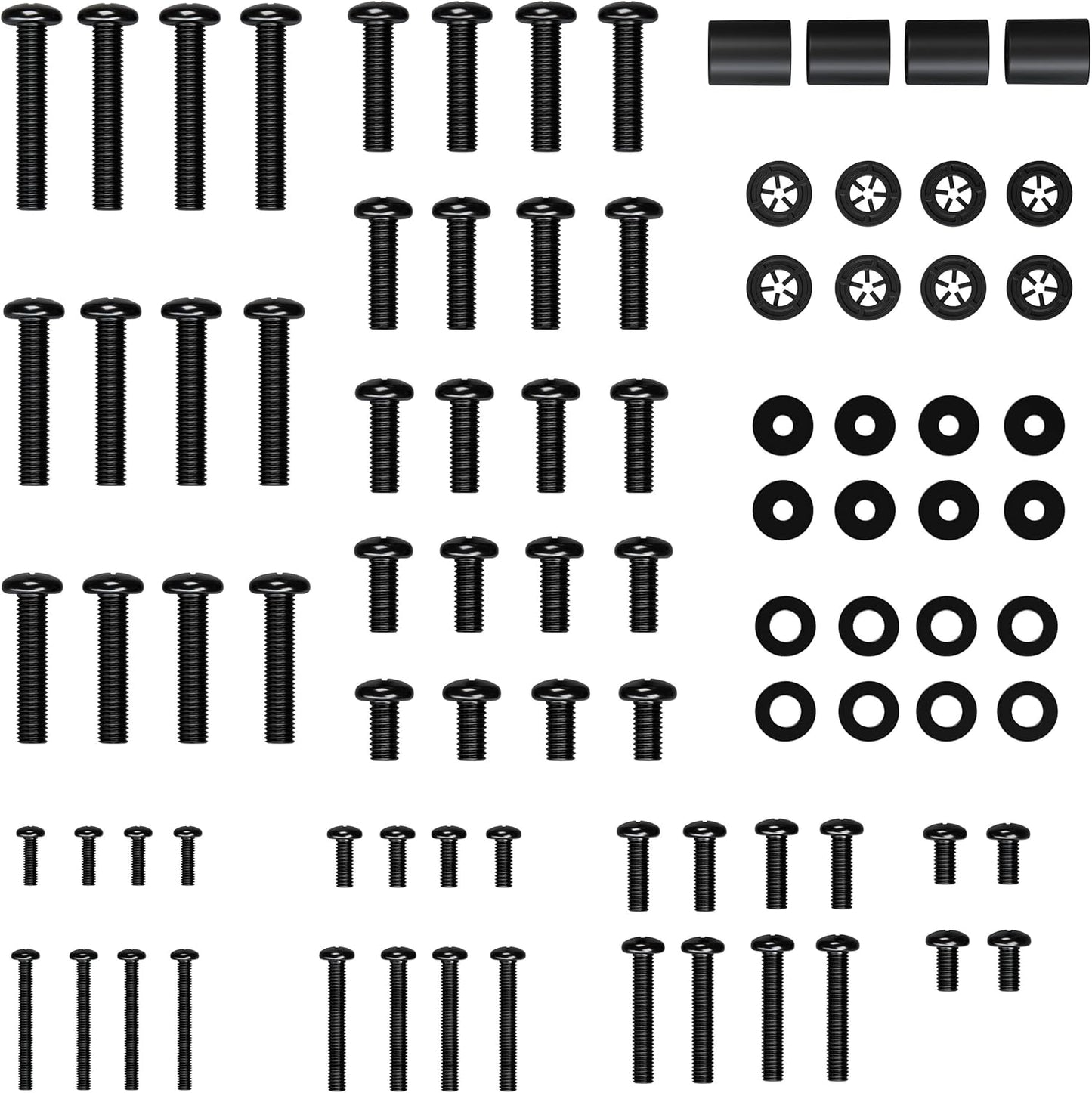 ECHOGEAR Pack 80" M4, M5, M6 M8 Universal TV Mount Hardware - Replacement Hardware Mounting Kit for TVs up