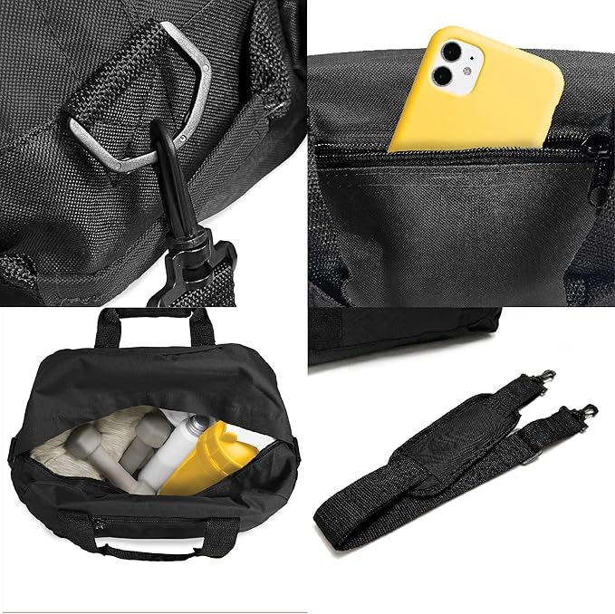 DALIX 14" Small Duffle Bag Two Toned Gym Travel Bag