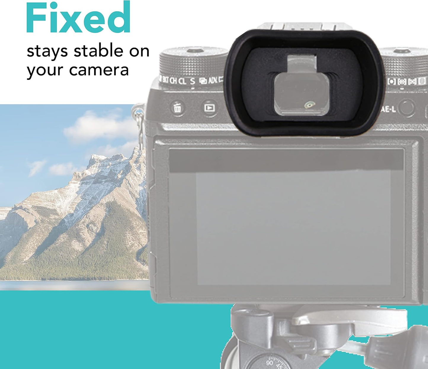 Foto&Tech DK-29 Z5 Z6 Z6 Z7 Z7 Soft Rubber Eyecup, Eye Cup Cover Eyepiece Viewfinder Compatible with Nikon II II