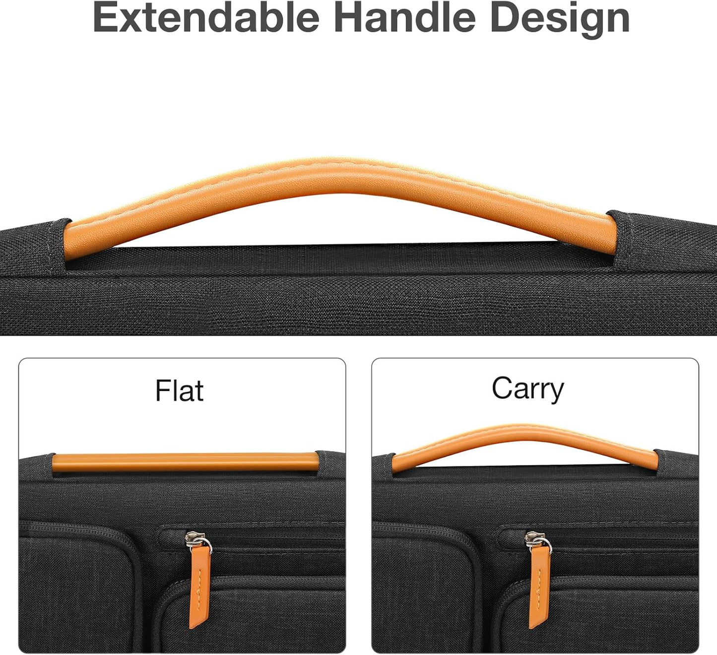 MOSISO 360 13.3 inch, 13-13.3 inch 13 14,HP 4 Protective Laptop Case Laptop Sleeve Compatible with MacBook Air/Pro /
