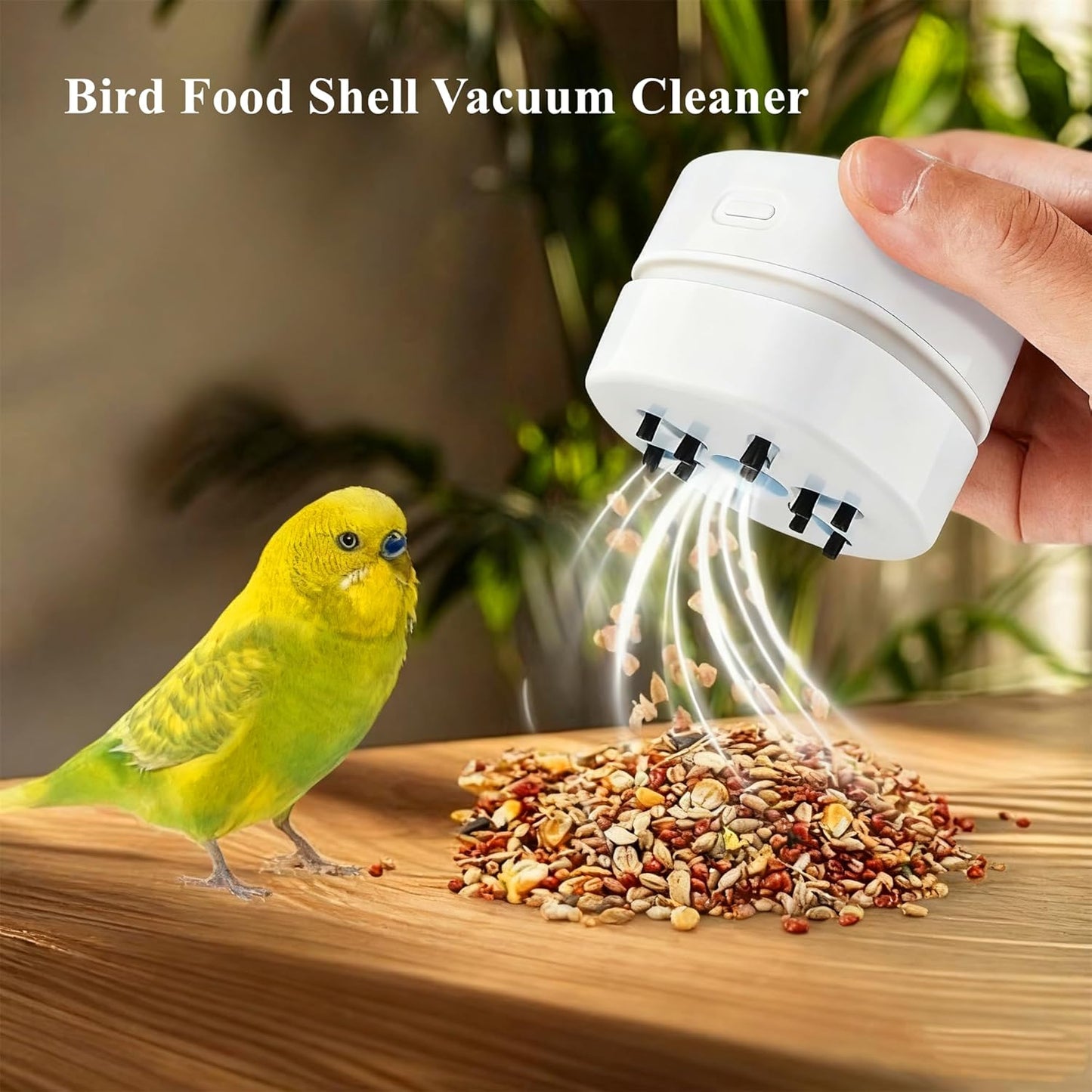 Countertop TRZLIFE USB Rechargeable Mini Desk Vacuum, Cordless Portable Keyboard Desktop Cleaner, Ideal Office