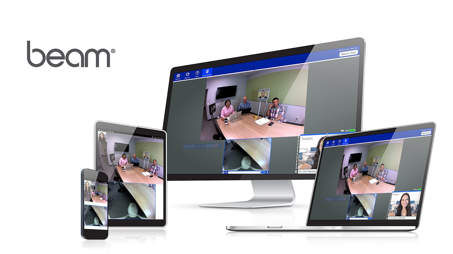 Beam System for Remote Communications Plus Dock with 3 Yrs Subscription and Support (Enhanced)