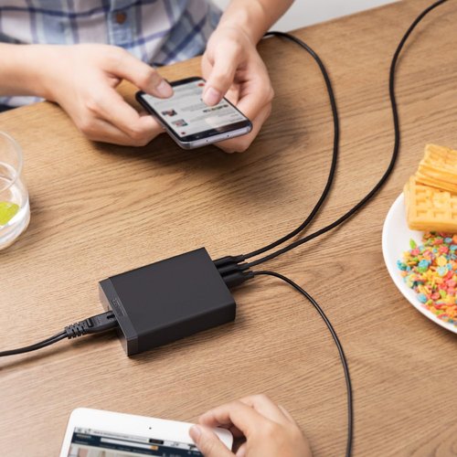 Anker 60W Desktop Charger - 6-Port USB Charging Hub for iPhone, iPad, MacBook & More