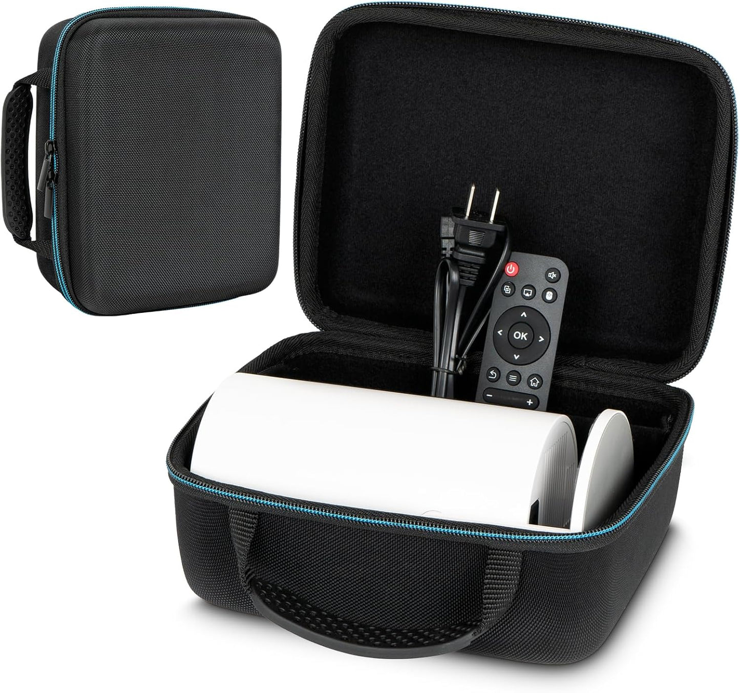 XINGFUDAO HY300 Projector Carrying Case Compatible with Projector/Other Mini Projector, Hard Protective Shell for Small