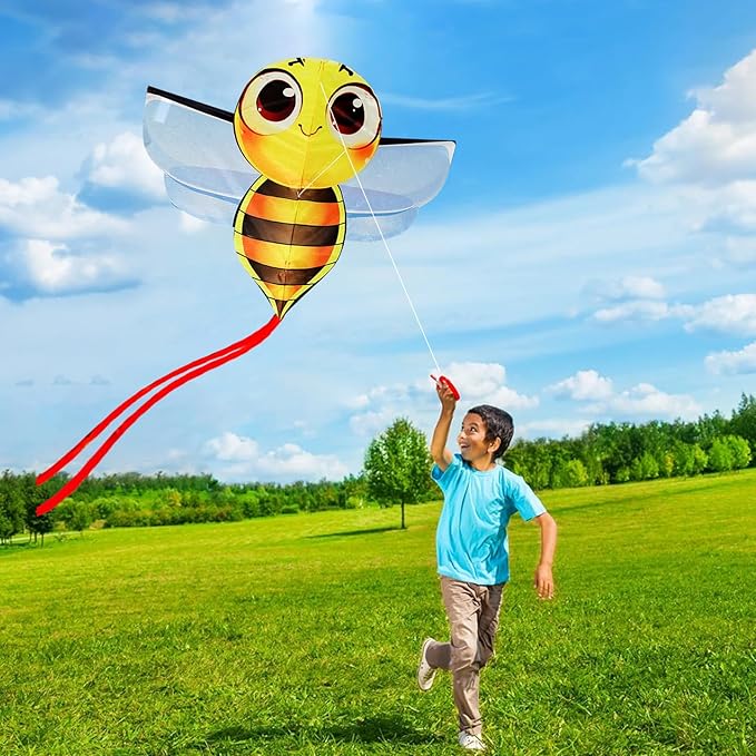 HENGDA KITE Animals Kite for Kids Beginners and Adults Cute Design High Definition Printing Easy to Carry