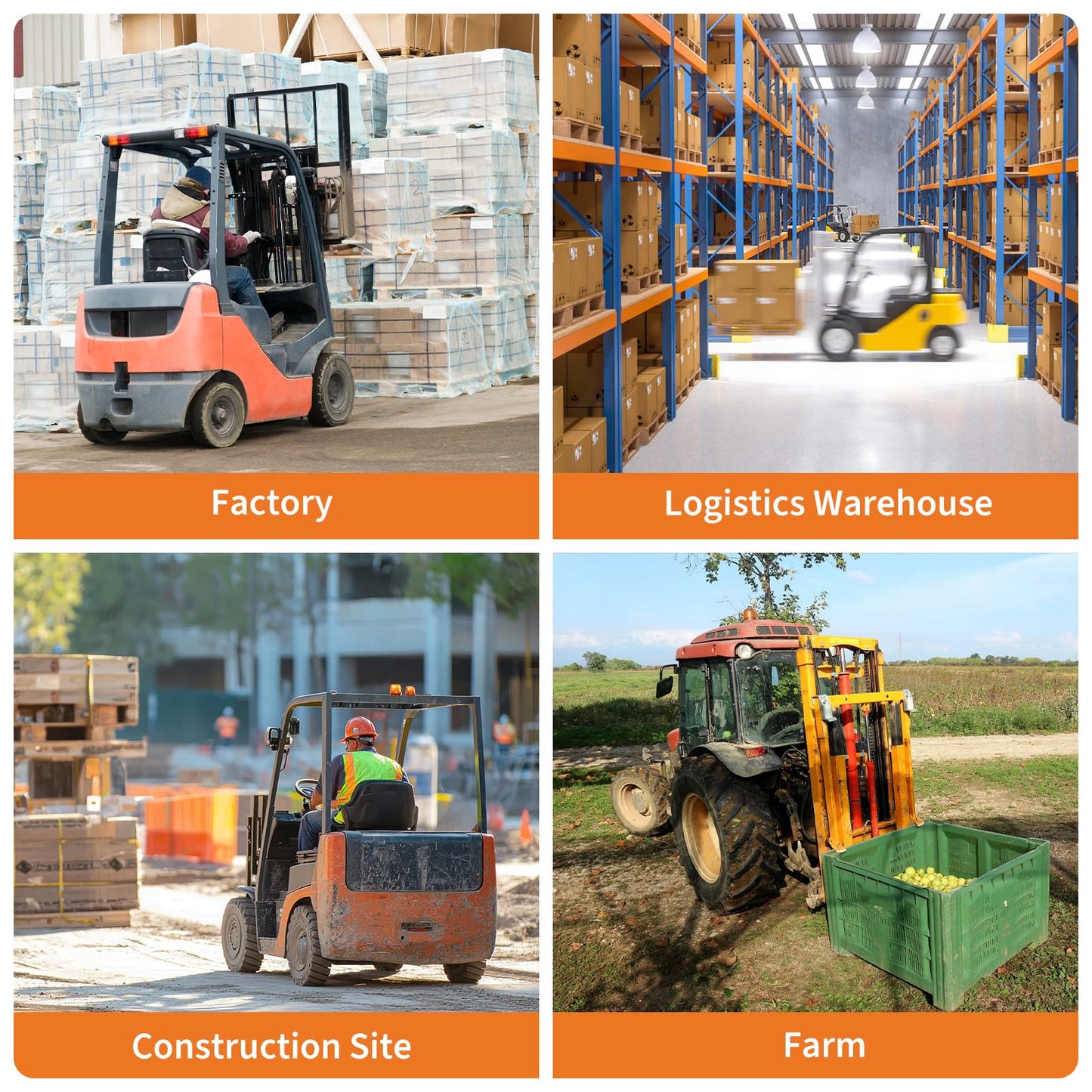 Heavy-Duty Forklift Extensions 4.5" Width, 84" Steel Pallet Fork Extensions for Lift Trucks, No-Tool Installation, 1 Pair