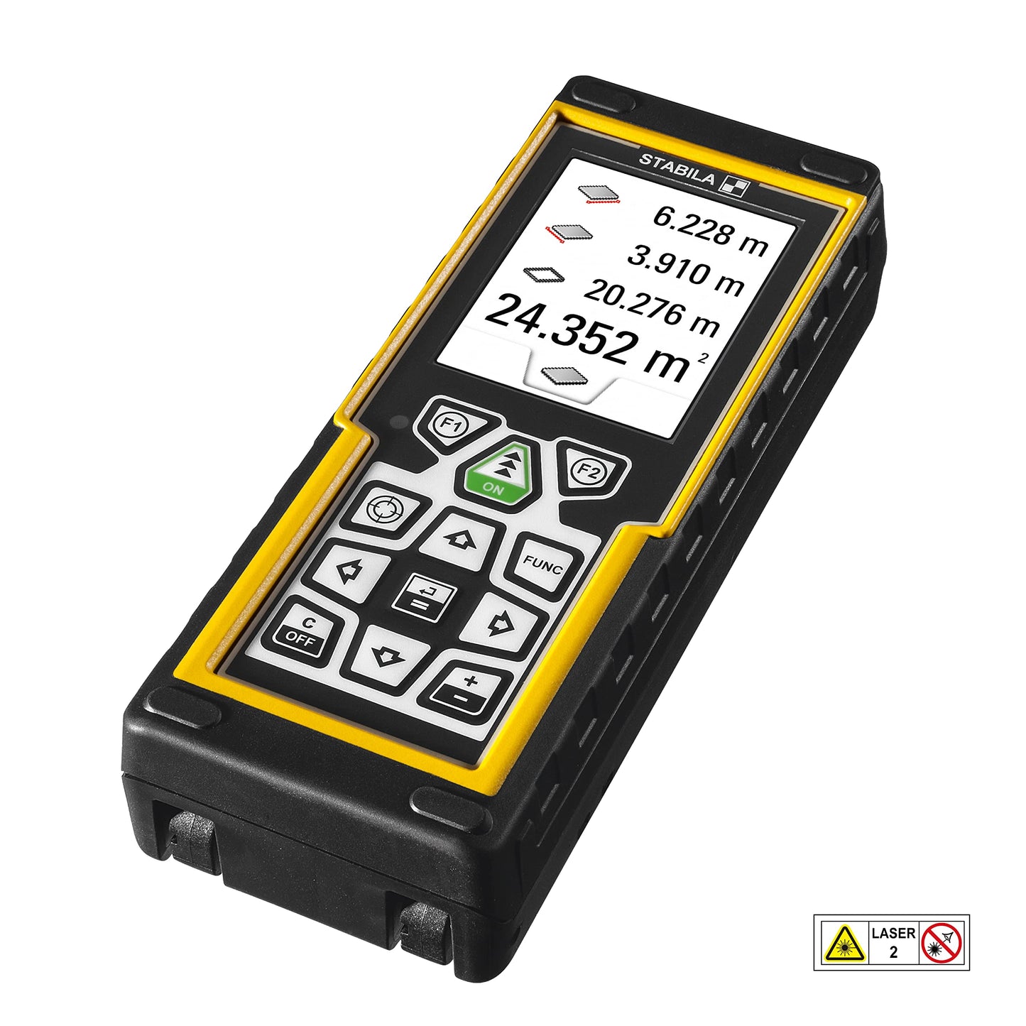 Stabila 6520 Laser Distance Measure with iPad iPhone App, Cat. Number 06520 (Safety Class ll, <1mW Power Output)