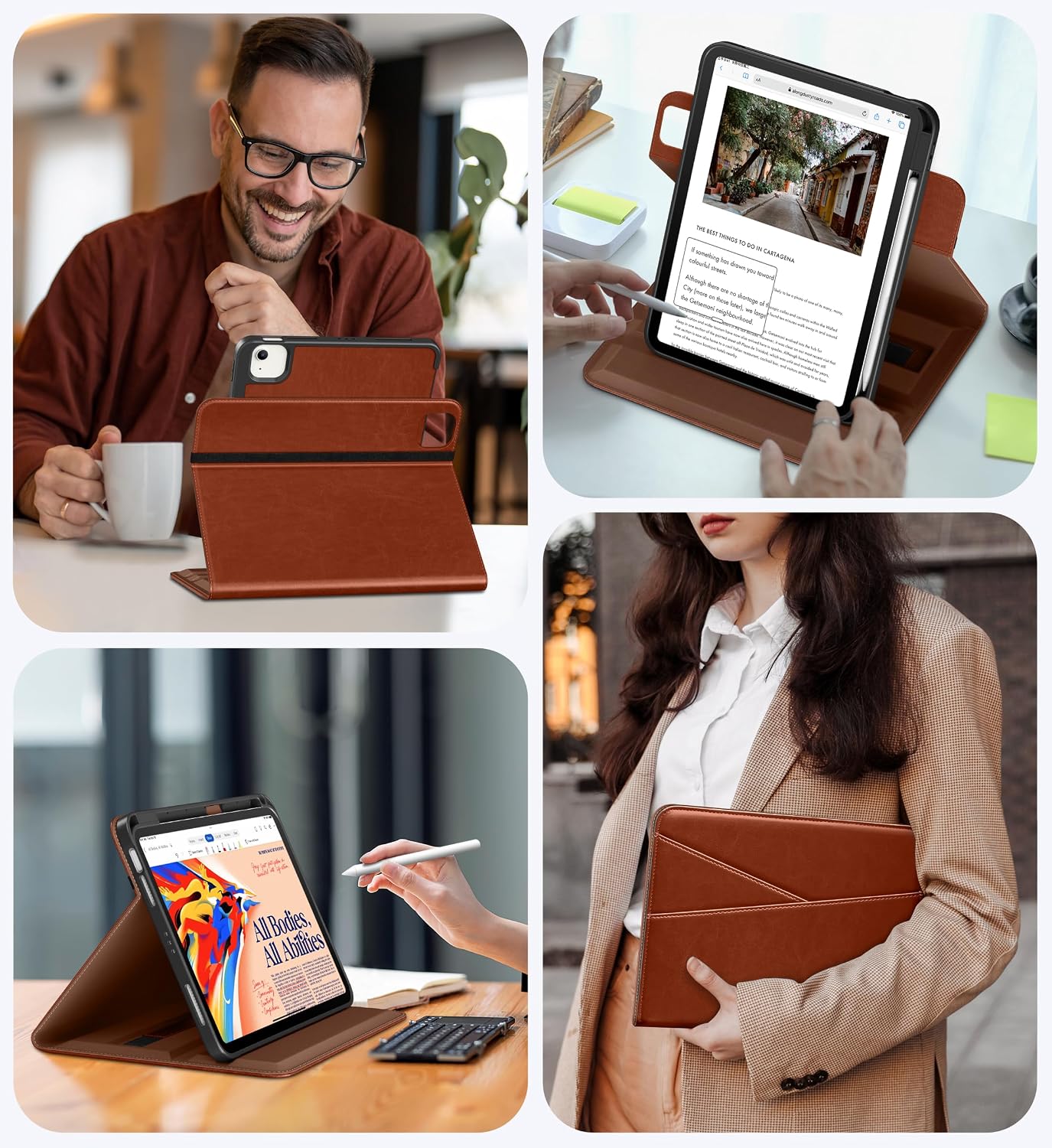 DTTO 11 inch M4 M3 M2 (2026/2025/2024), 5th 4th (2022/2020), 360 for iPad Air Case / / iPad Air / Gen Degree Rotating