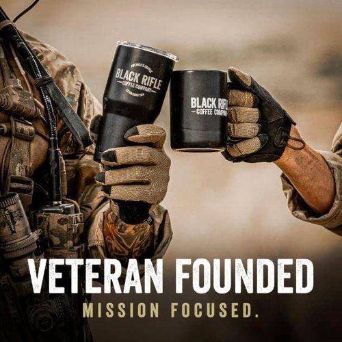 Black Rifle Coffee Company Freedom Fuel - Dark Roast Ground Coffee, 12oz Bag | Premium Arabica Blend